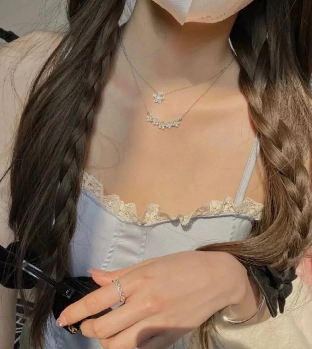 그라프 와일드플라워 다이아 플라워 네크리스 상세 이미지 7