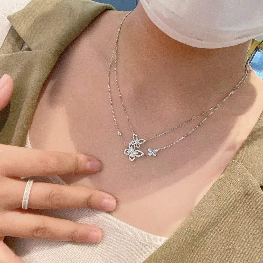 그라프 버터플라이 미니 다이아 목걸이 상세 이미지 15