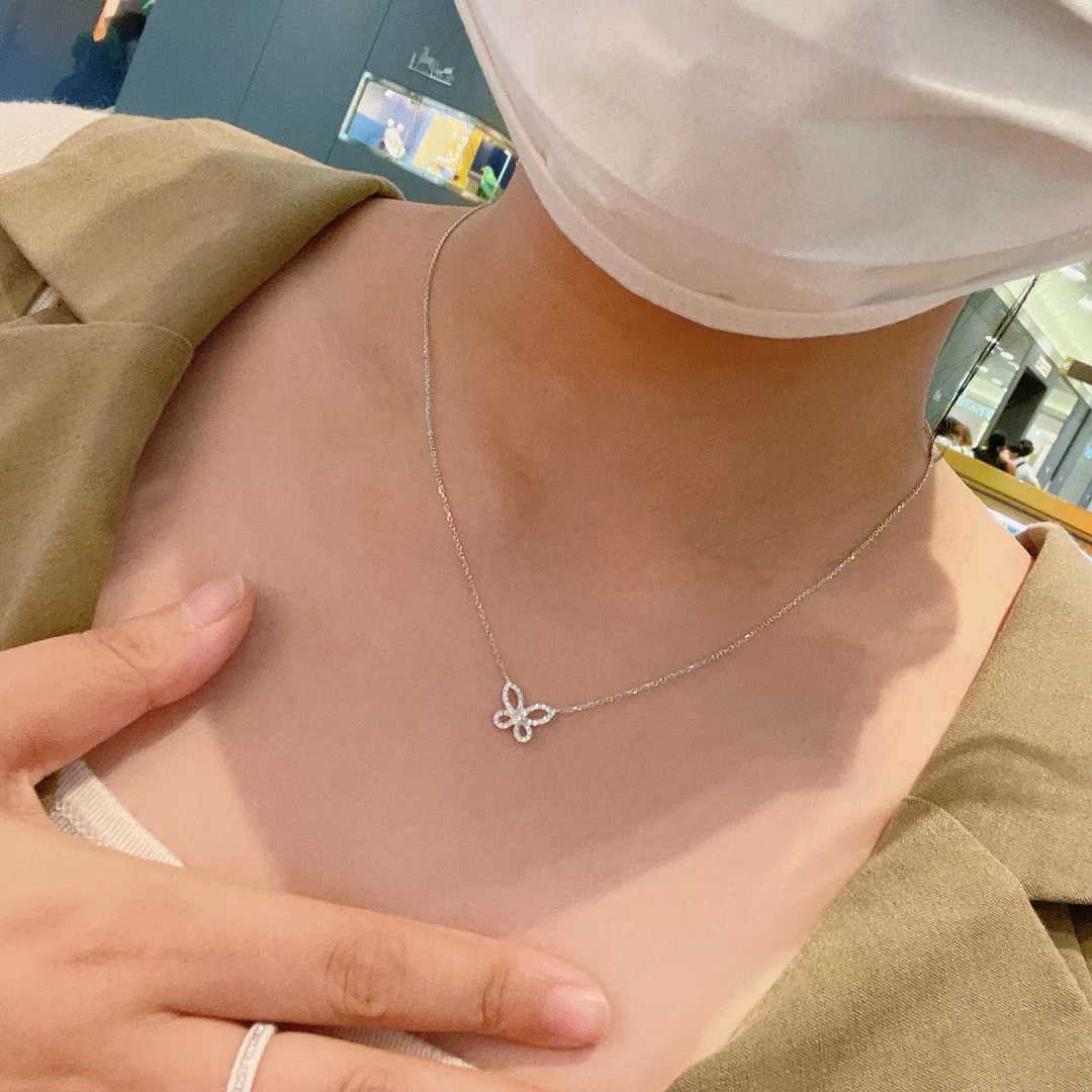 그라프 버터플라이 미니 다이아 목걸이 상세 이미지 14