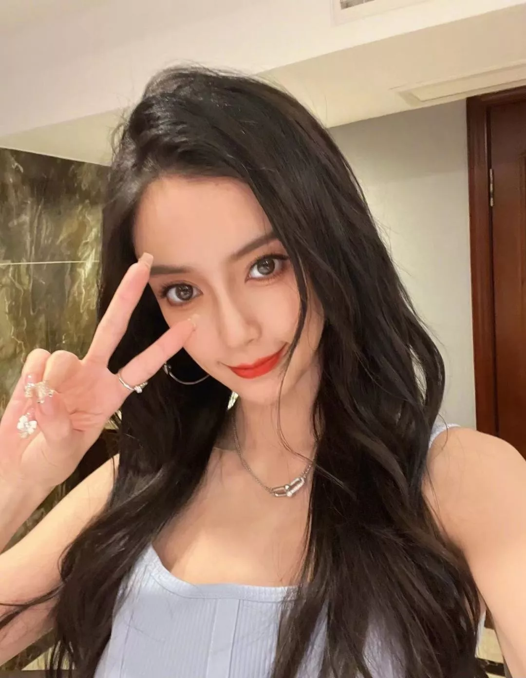 티파니앤코 더블 링크 큐빅 체인 목걸이 상세 이미지 8
