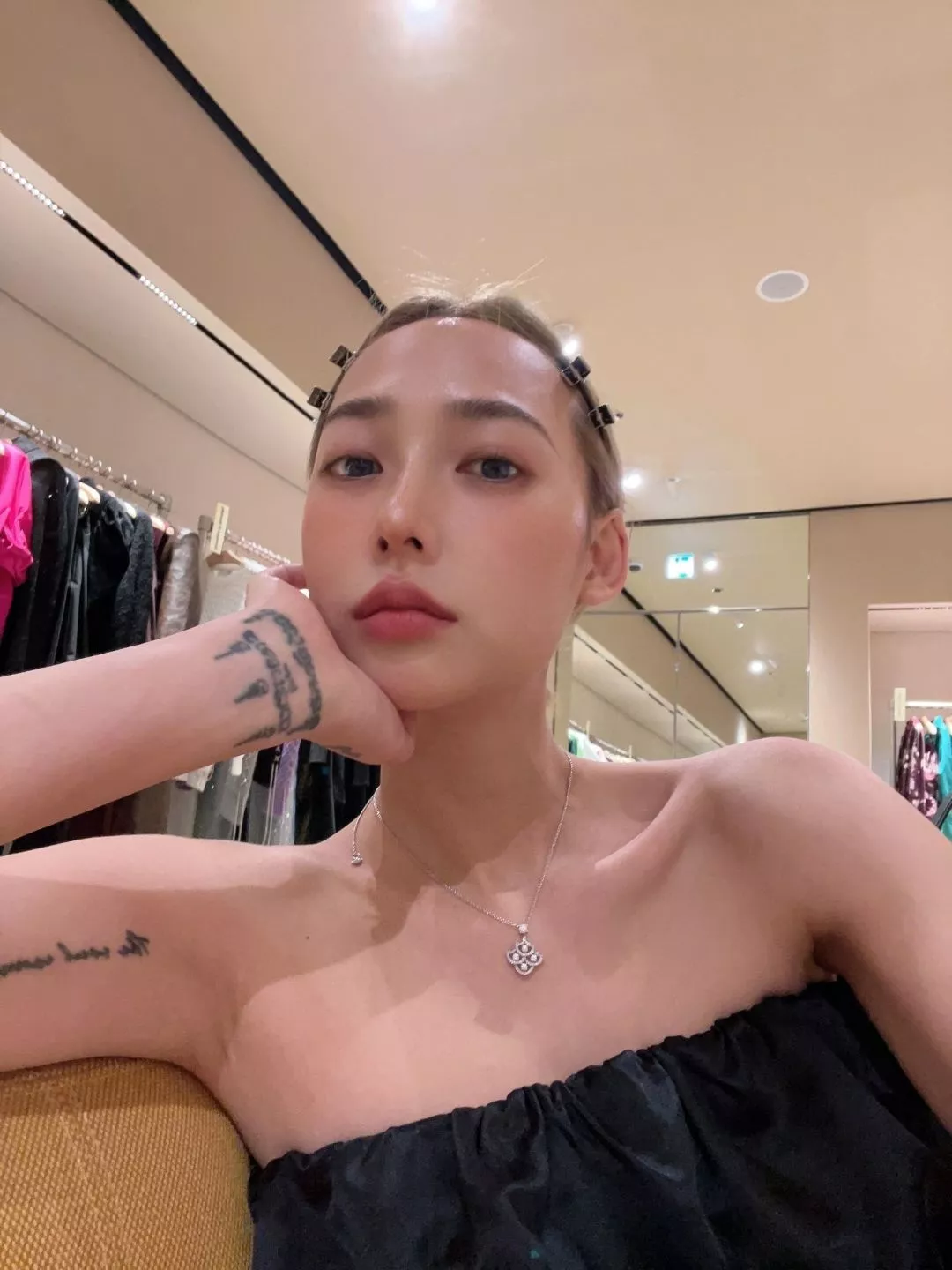 노브랜드 팬던트 장식 실버 목걸이 상세 이미지 30