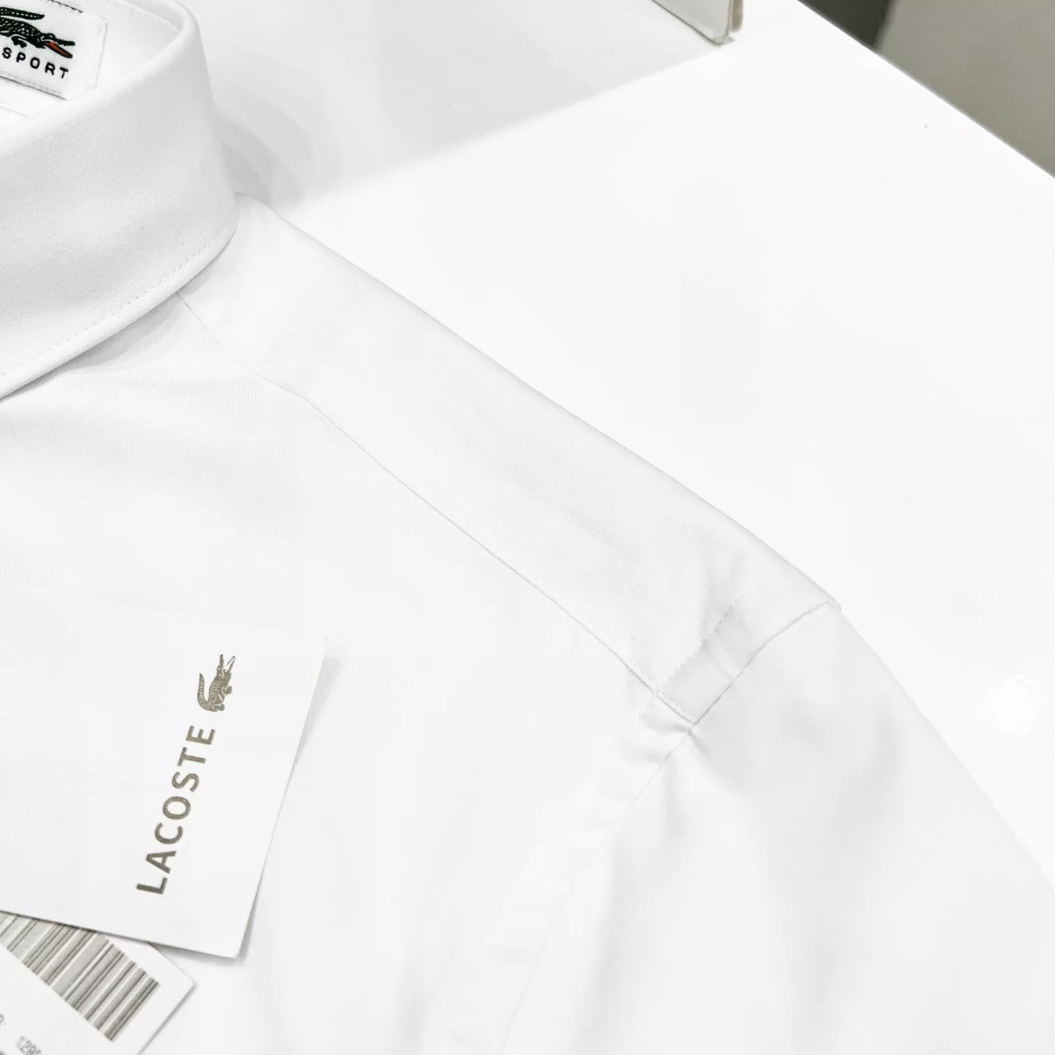 라코스테 남성 비즈니스 캐주얼 솔리드 긴소매 셔츠 상세 이미지 24