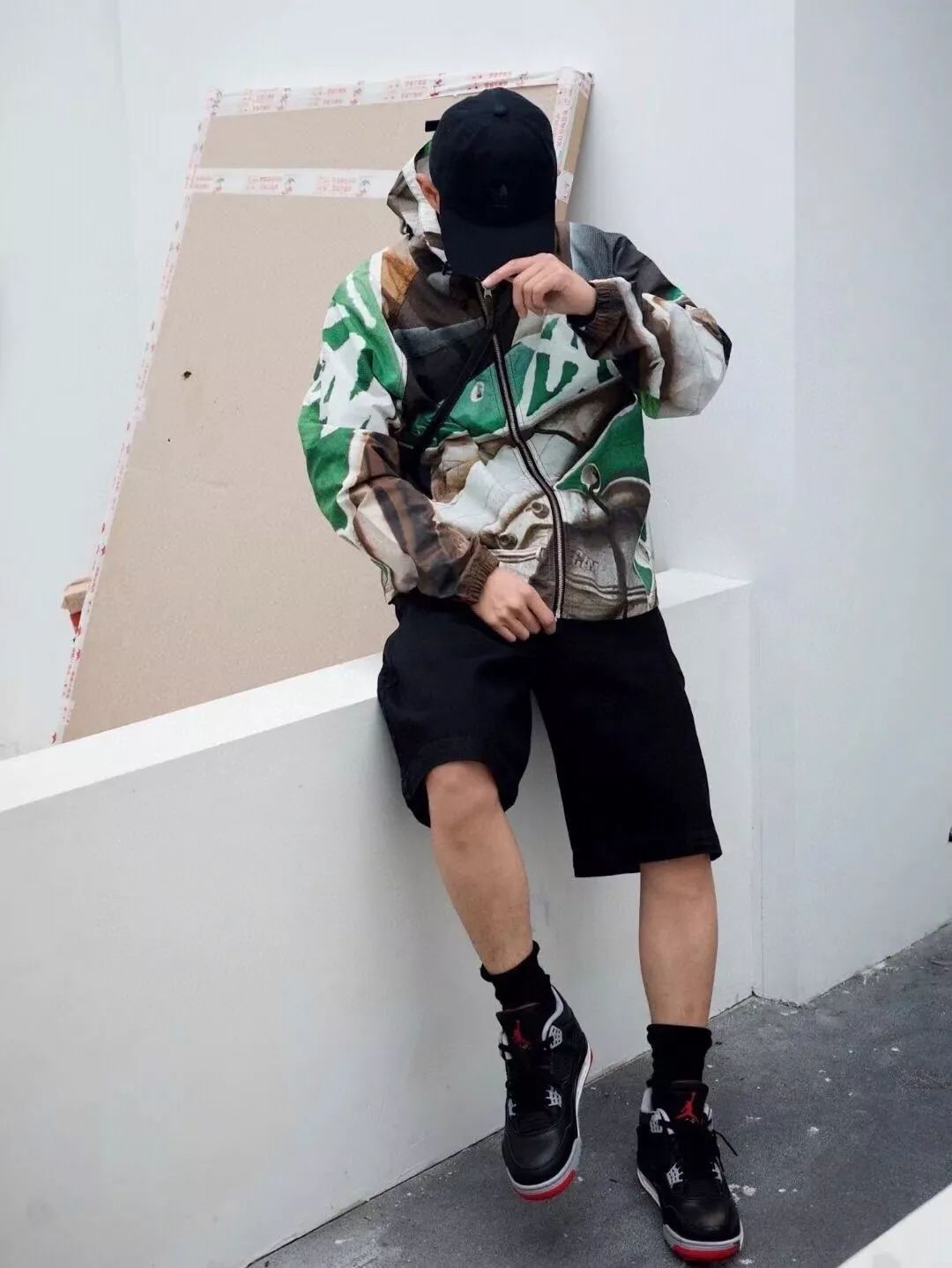 스투시 바하 프린트 집업 재킷 상세 이미지 22