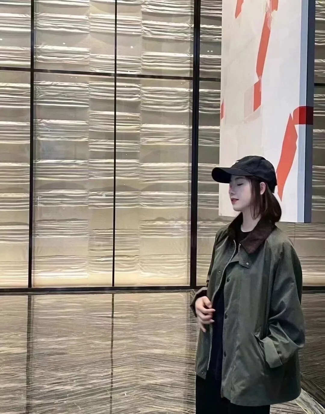 바버 리버서블 루즈핏 무왁스 재킷 상세 이미지 24