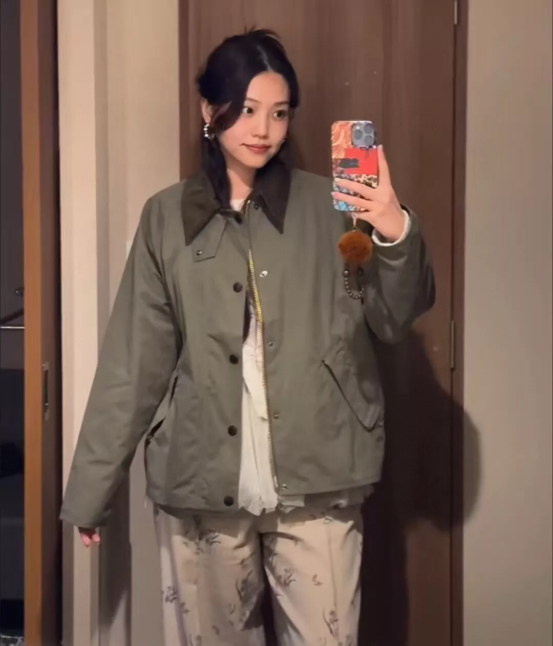 바버 리버서블 루즈핏 무왁스 재킷 상세 이미지 21