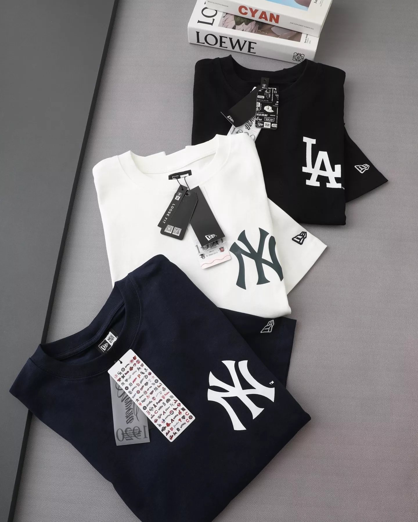 뉴에라 MLB 콜라보 프린팅 반팔 티셔츠 상세 이미지 8