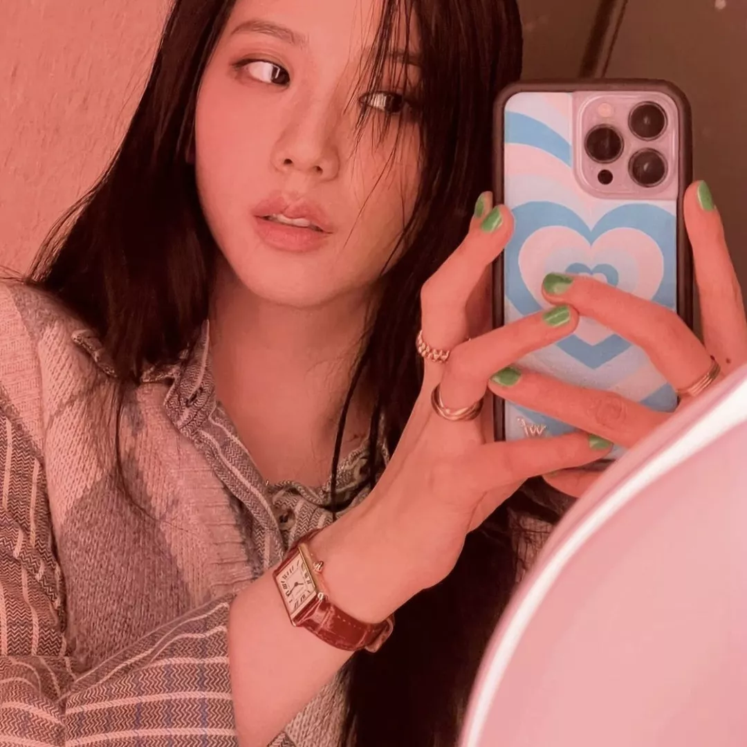 까르띠에 탱크 시리즈 가죽 스트랩 쿼츠 시계 상세 이미지 23