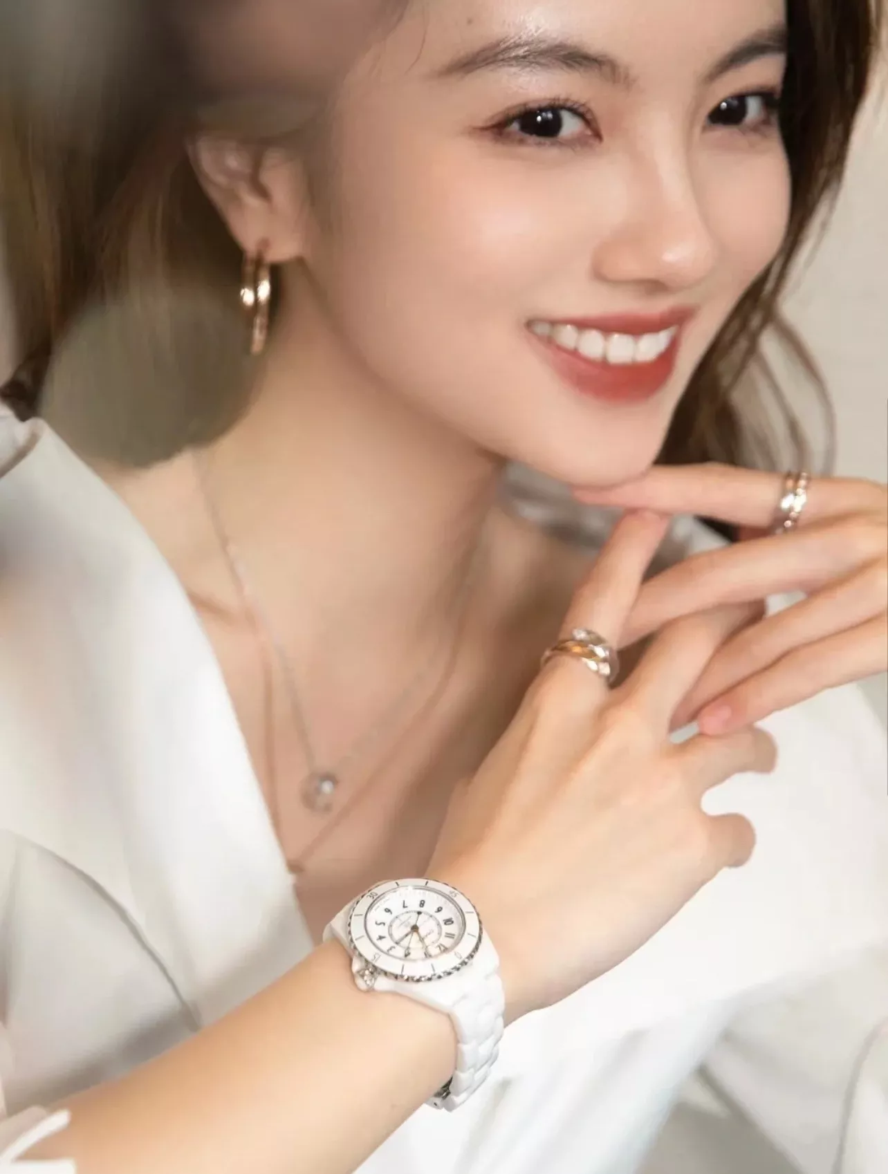 샤넬 J12 화이트 세라믹 오토매틱 워치 상세 이미지 32