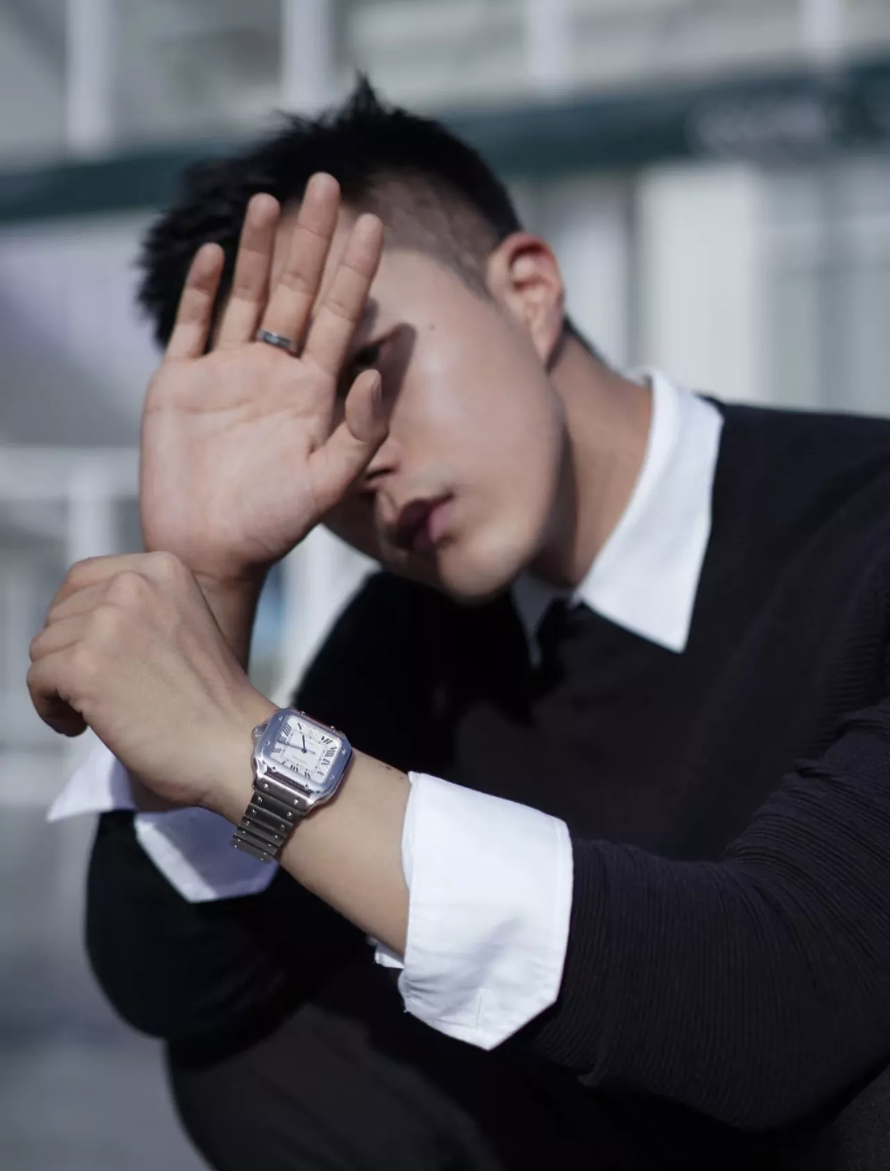 까르띠에 산토스 오토매틱 메탈 워치 상세 이미지 34