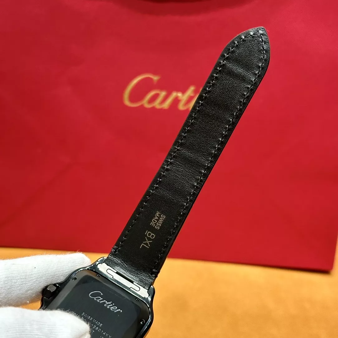 까르띠에 산토스 블랙 워치 상세 이미지 21
