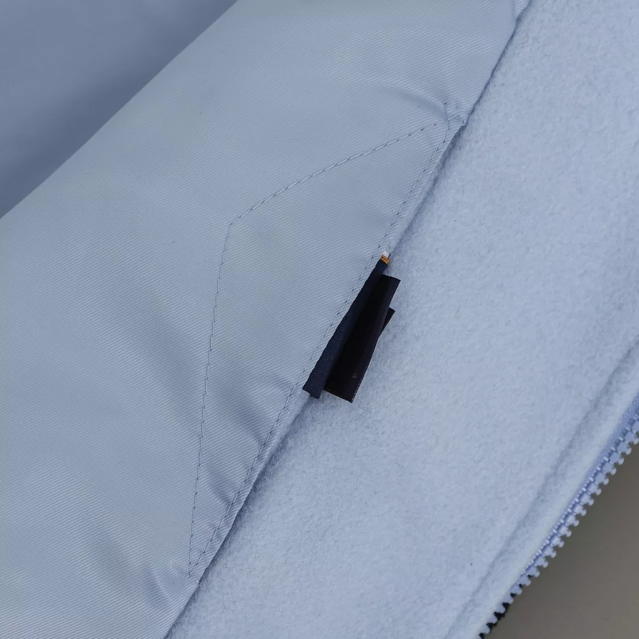 루이비통 진주 장식 울 배색 바시티 재킷 상세 이미지 14