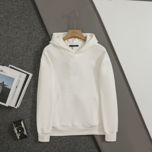 루이비통 압출 자수 후드 스웨트셔츠
