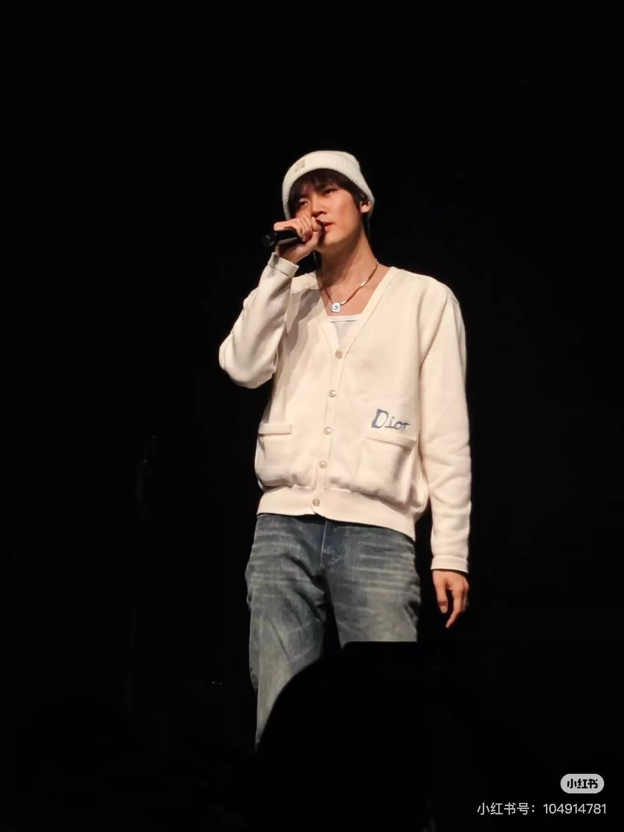 디올 브이넥 자카드 로고 니트 가디건 상세 이미지 10