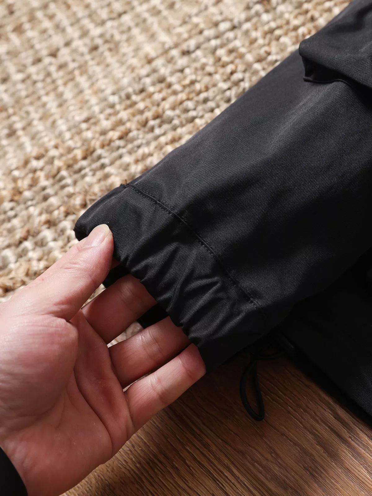 에비수 빈티지 해오리 프린트 집업 재킷 상세 이미지 12