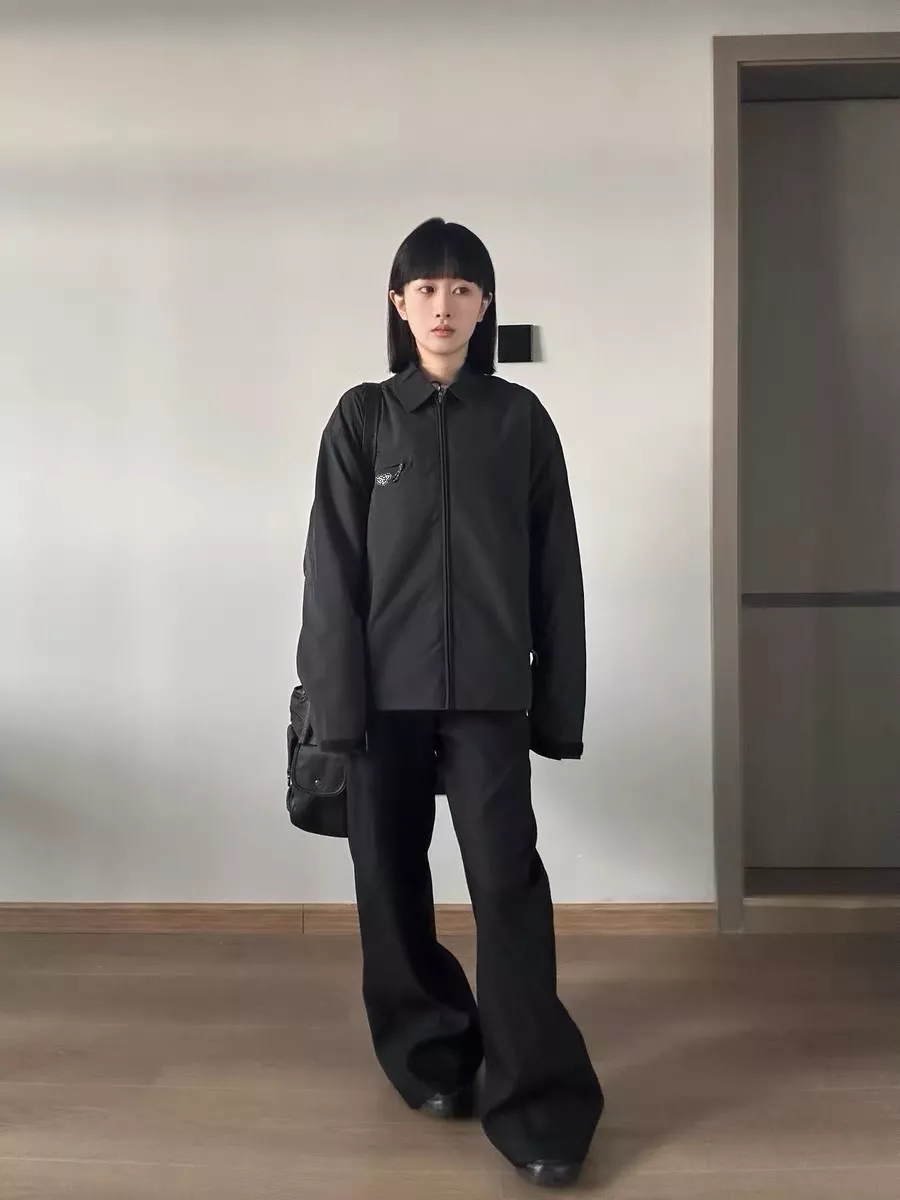 프라다 삼각 로고 디트로이트 카라 재킷 상세 이미지 22