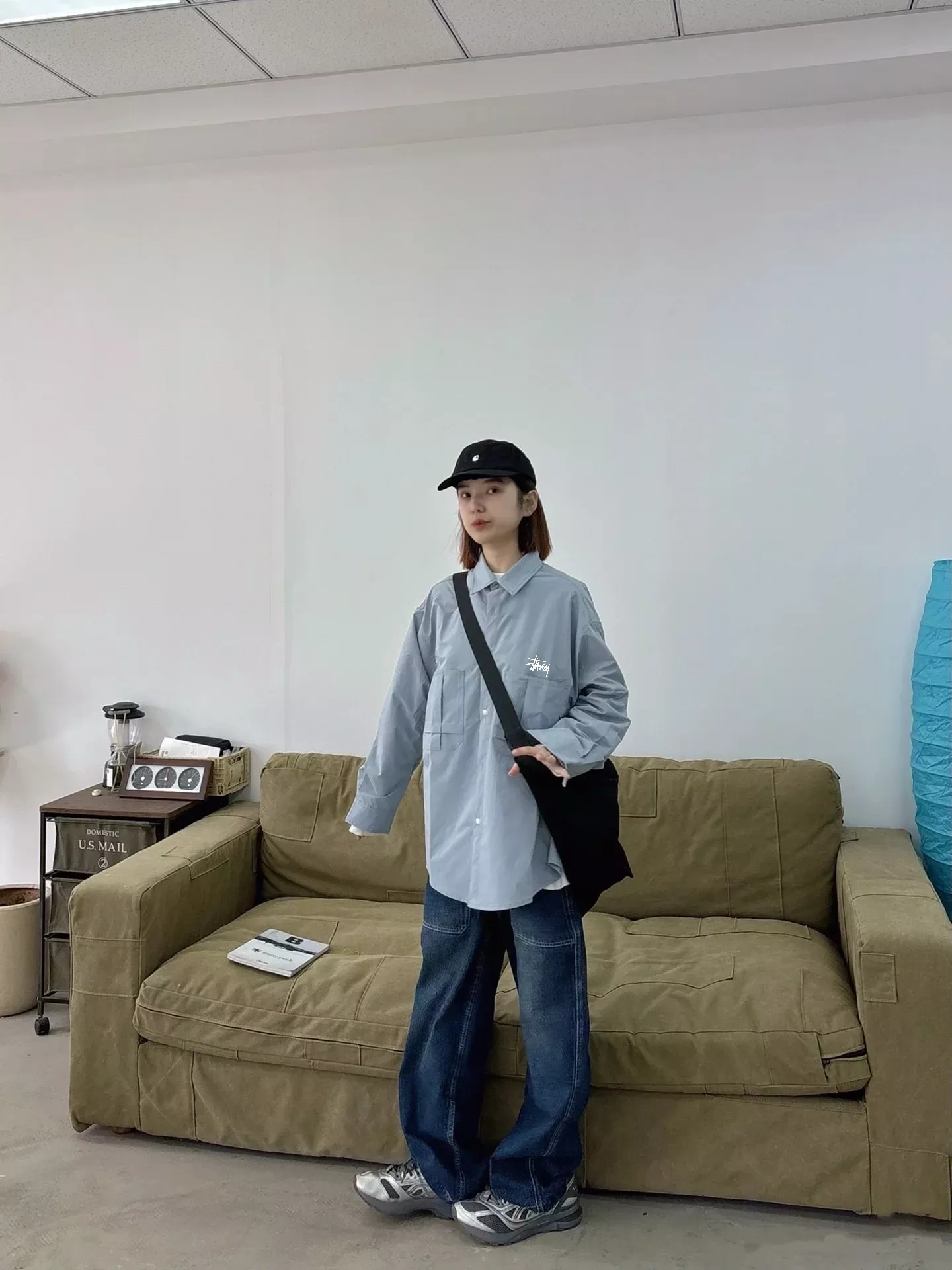 스투시 빈티지 포켓 자수 긴소매 셔츠 상세 이미지 24
