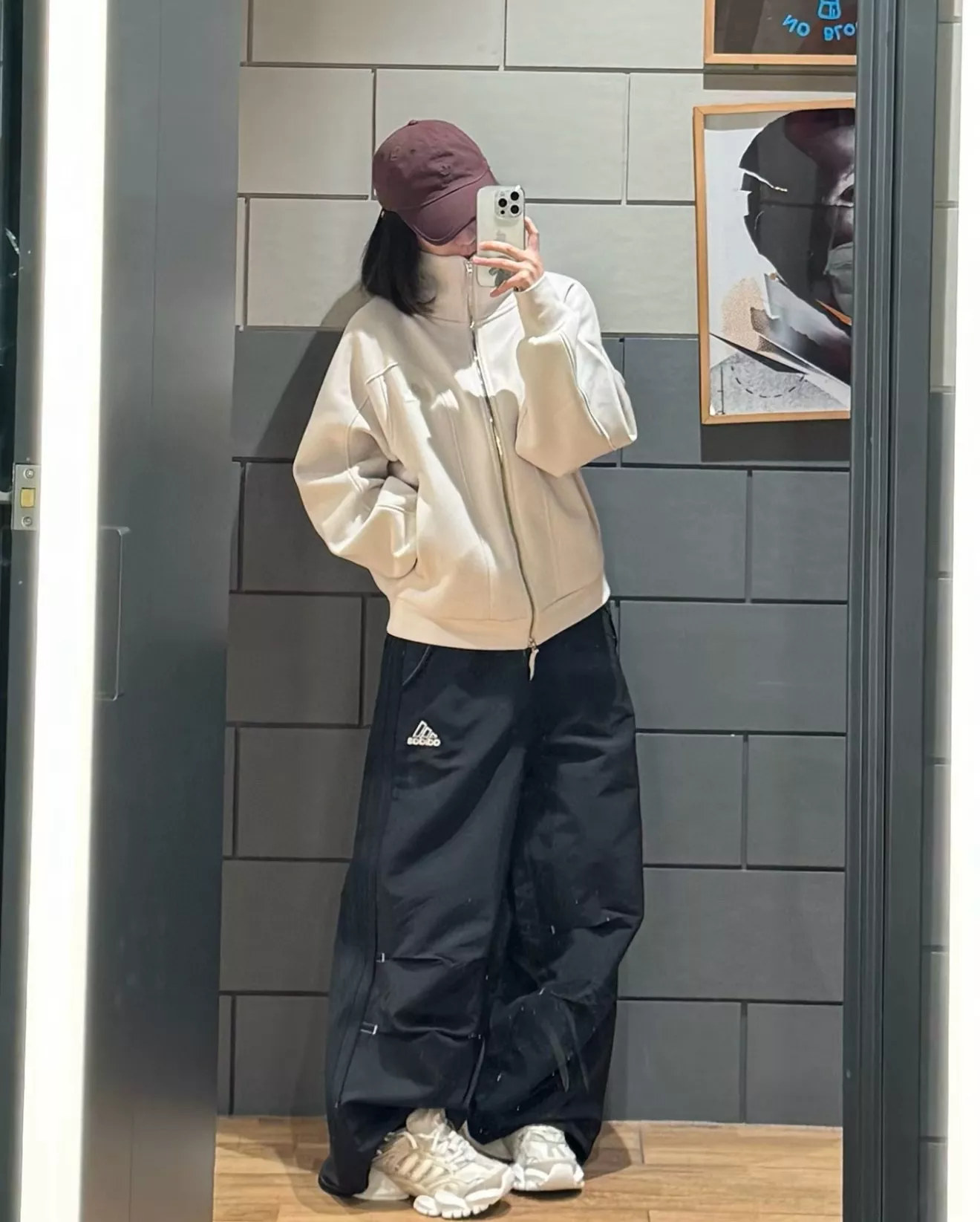 아디다스 복고 우븐 낙하산 팬츠 상세 이미지 18