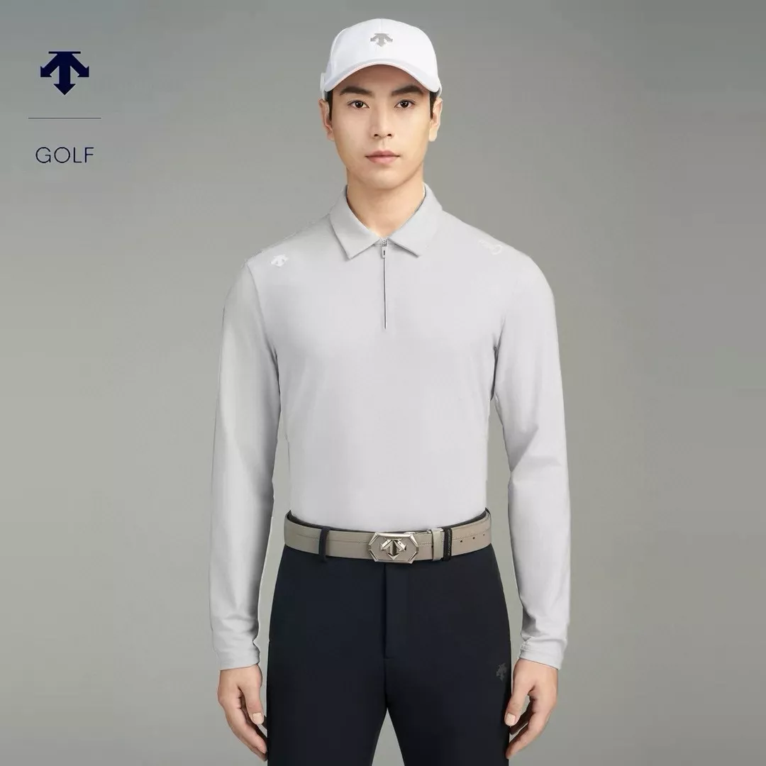 데상트 골프 하프집업 카라 긴소매 상의 상세 이미지 20