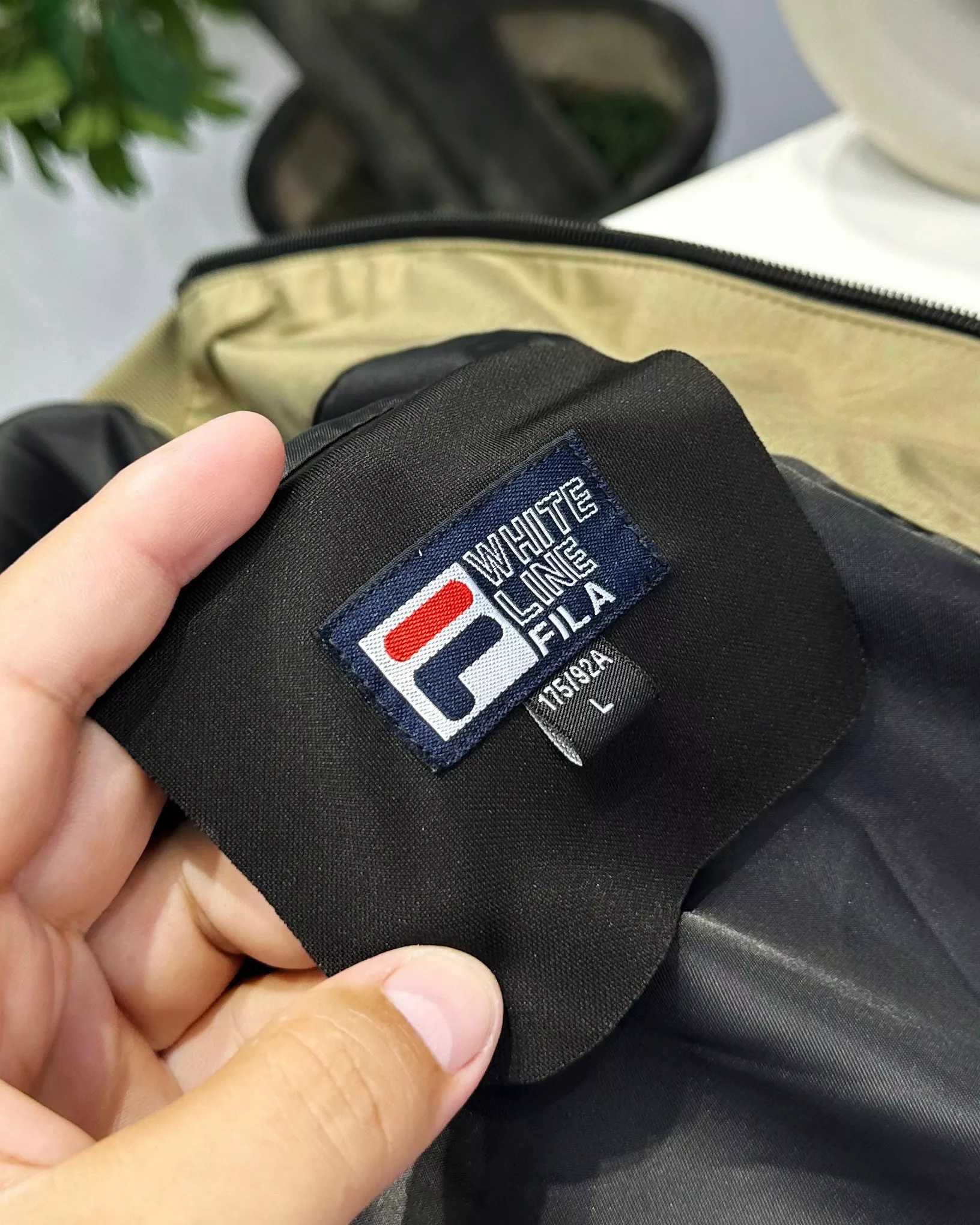 휠라 베이스볼 칼라 집업 아우터 상세 이미지 8