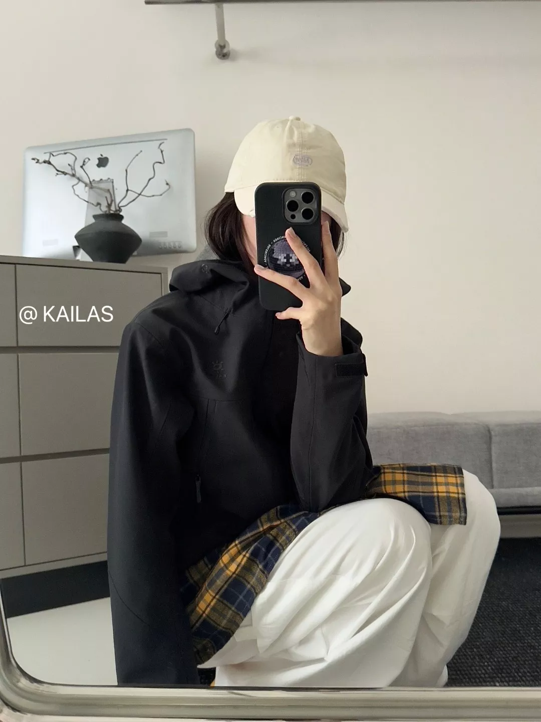 카일라스 커플 후드 소프트쉘 바람막이 재킷 상세 이미지 4
