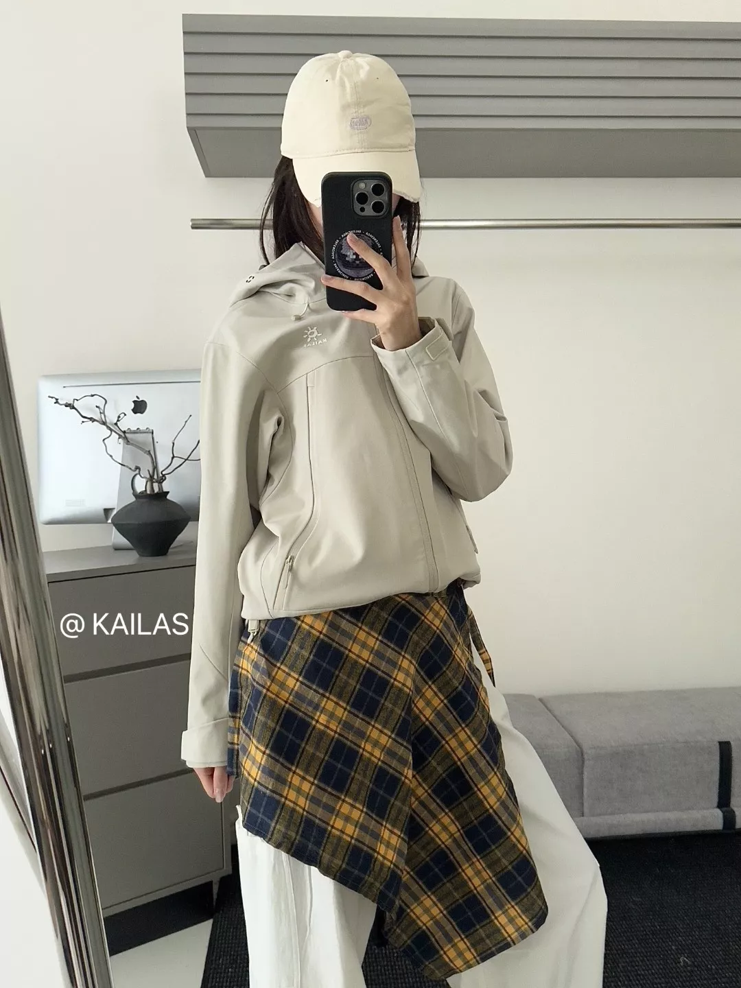 카일라스 커플 후드 소프트쉘 바람막이 재킷 상세 이미지 10
