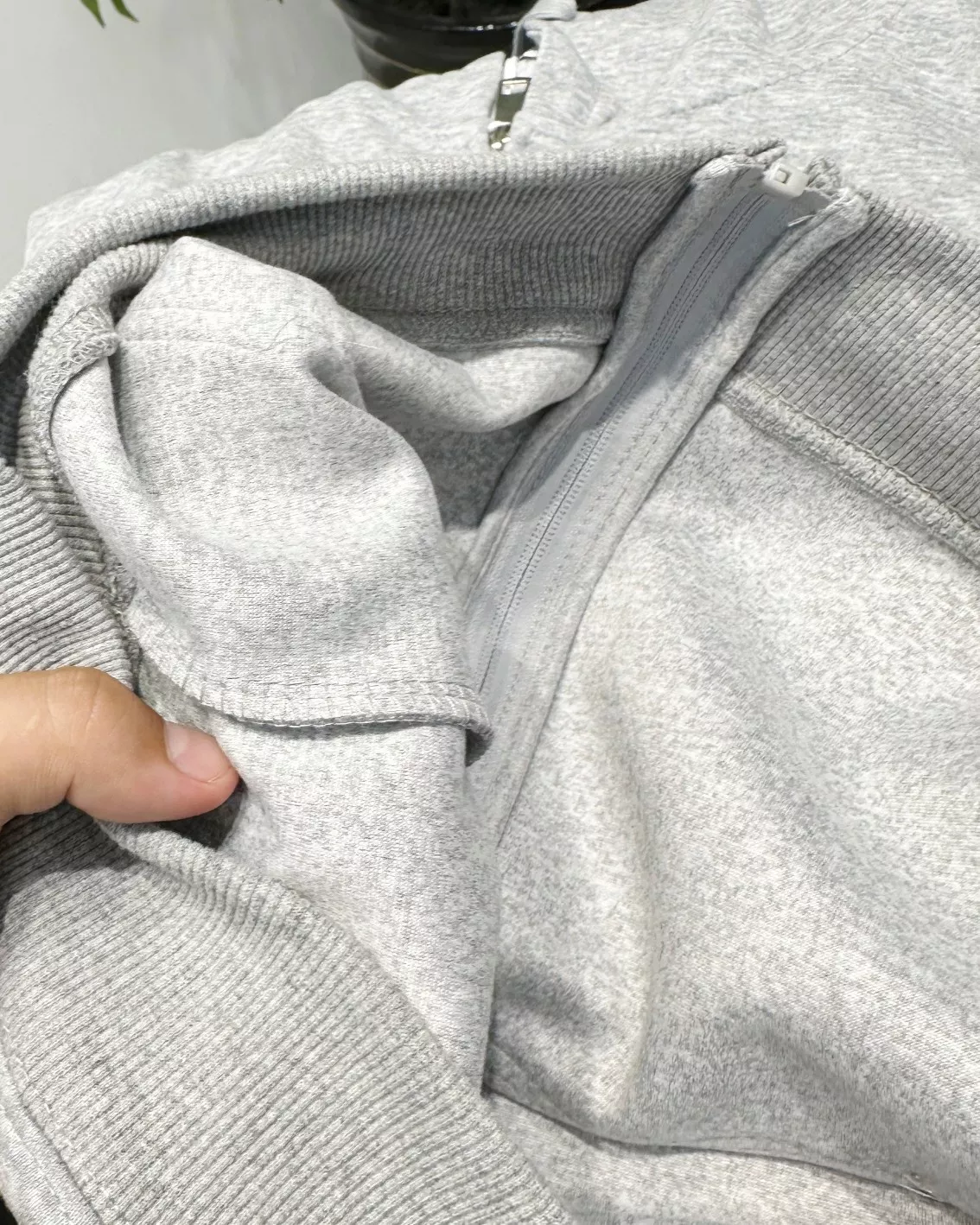 라코스테 악어 로고 코튼 집업 후드 아우터 상세 이미지 18
