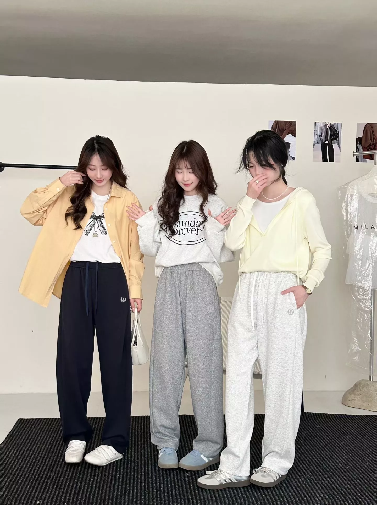 룰루레몬 하이웨이스트 커브드 와이드 팬츠 상세 이미지 3