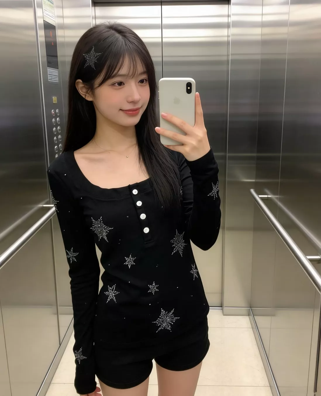 디올 눈꽃 핫피스 유넥 긴소매 티셔츠 상세 이미지 26
