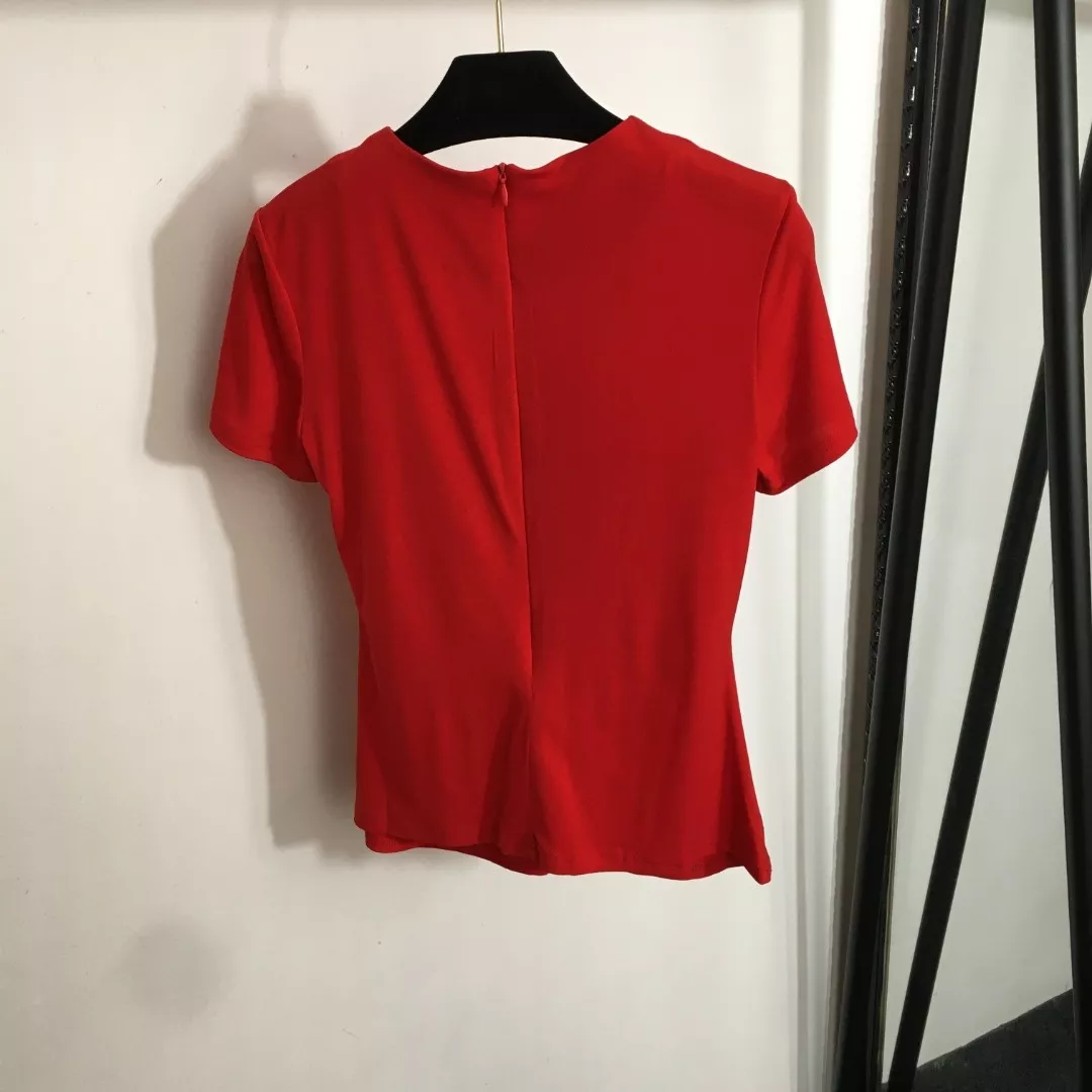 베르사체 메두사 핀 셔링 슬림 반소매 상의 상세 이미지 13