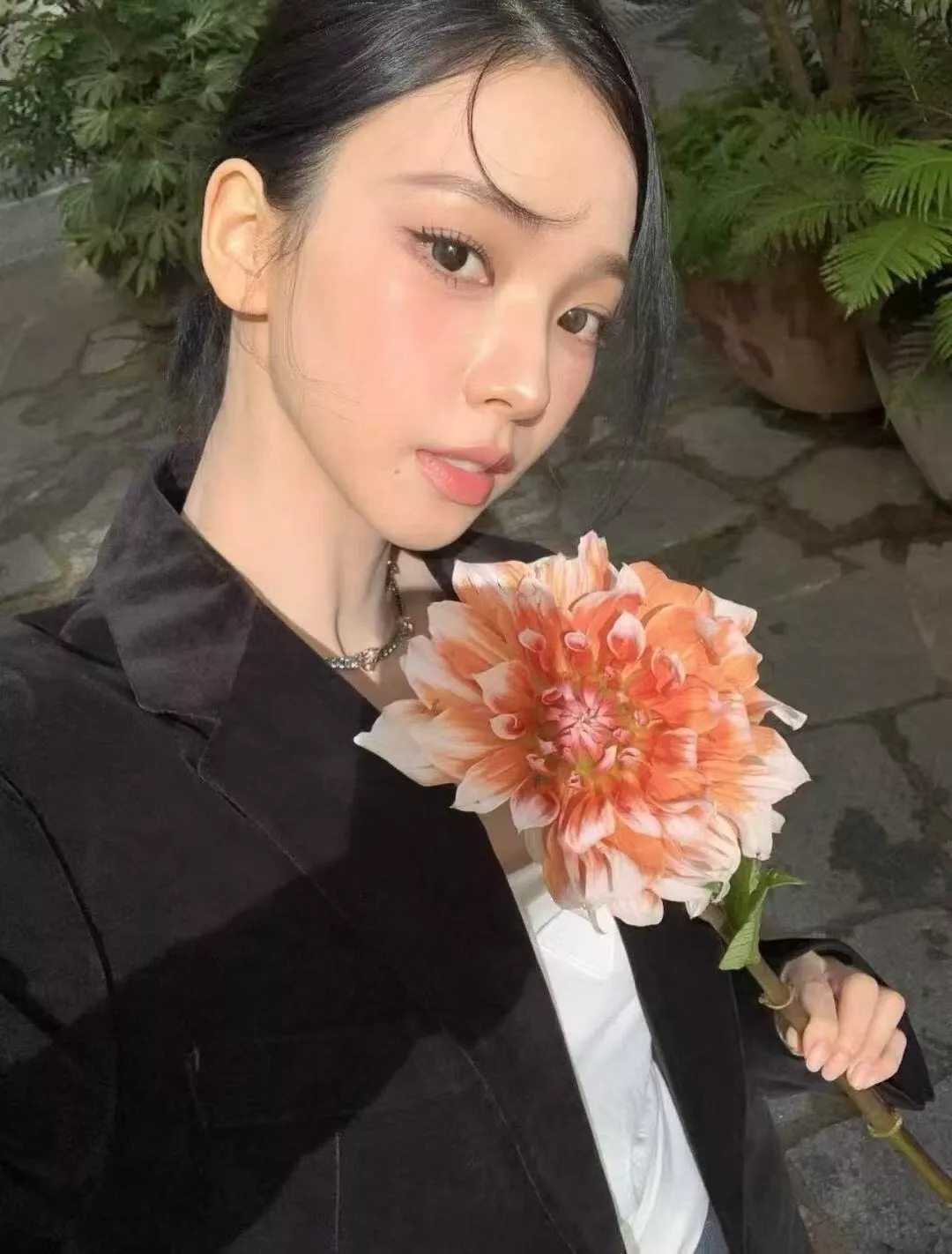 프라다 삼각 자수 패치 코튼 이너 나시 상세 이미지 23