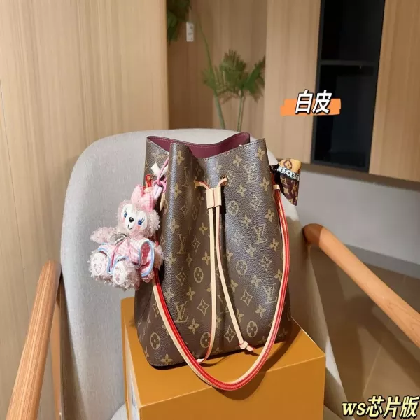 루이비통 네오노에 샴페인 버킷백
