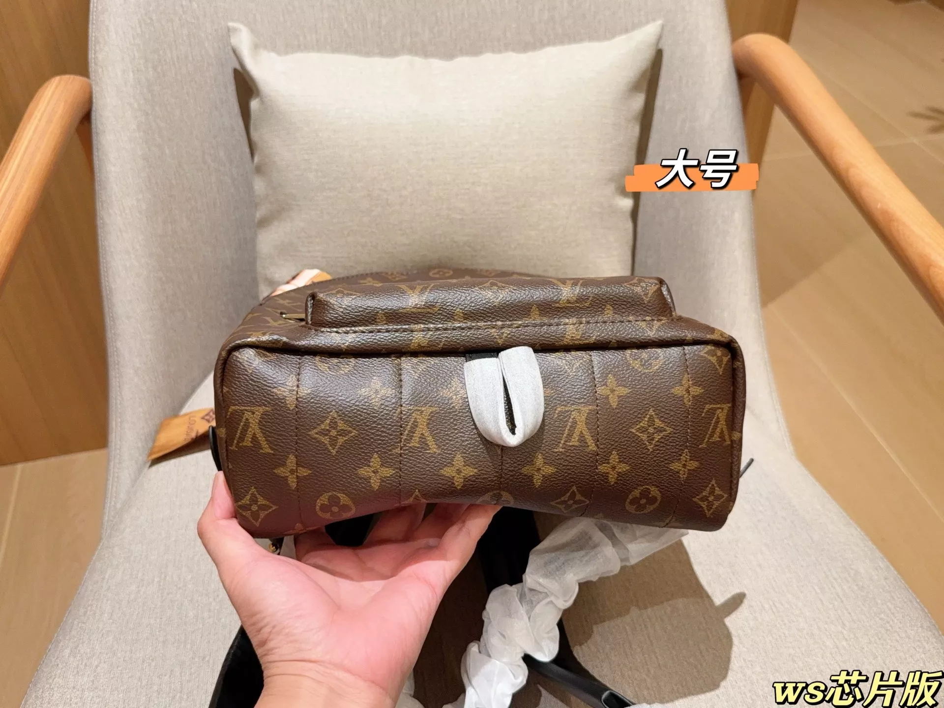 루이비통 팜스프링스 모노그램 백팩 상세 이미지 6