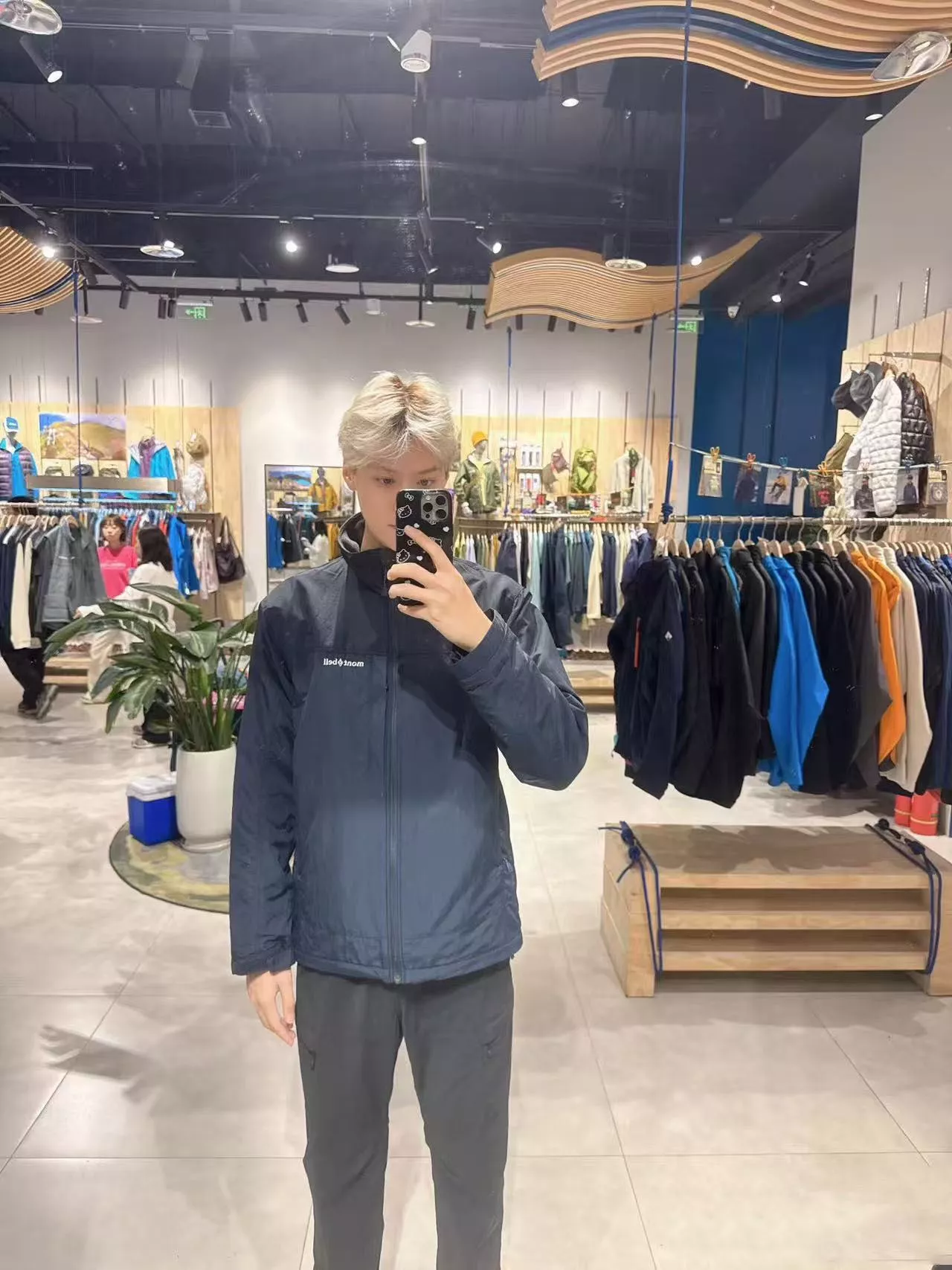 몽벨 플리스 안감 소프트쉘 재킷 상세 이미지 7