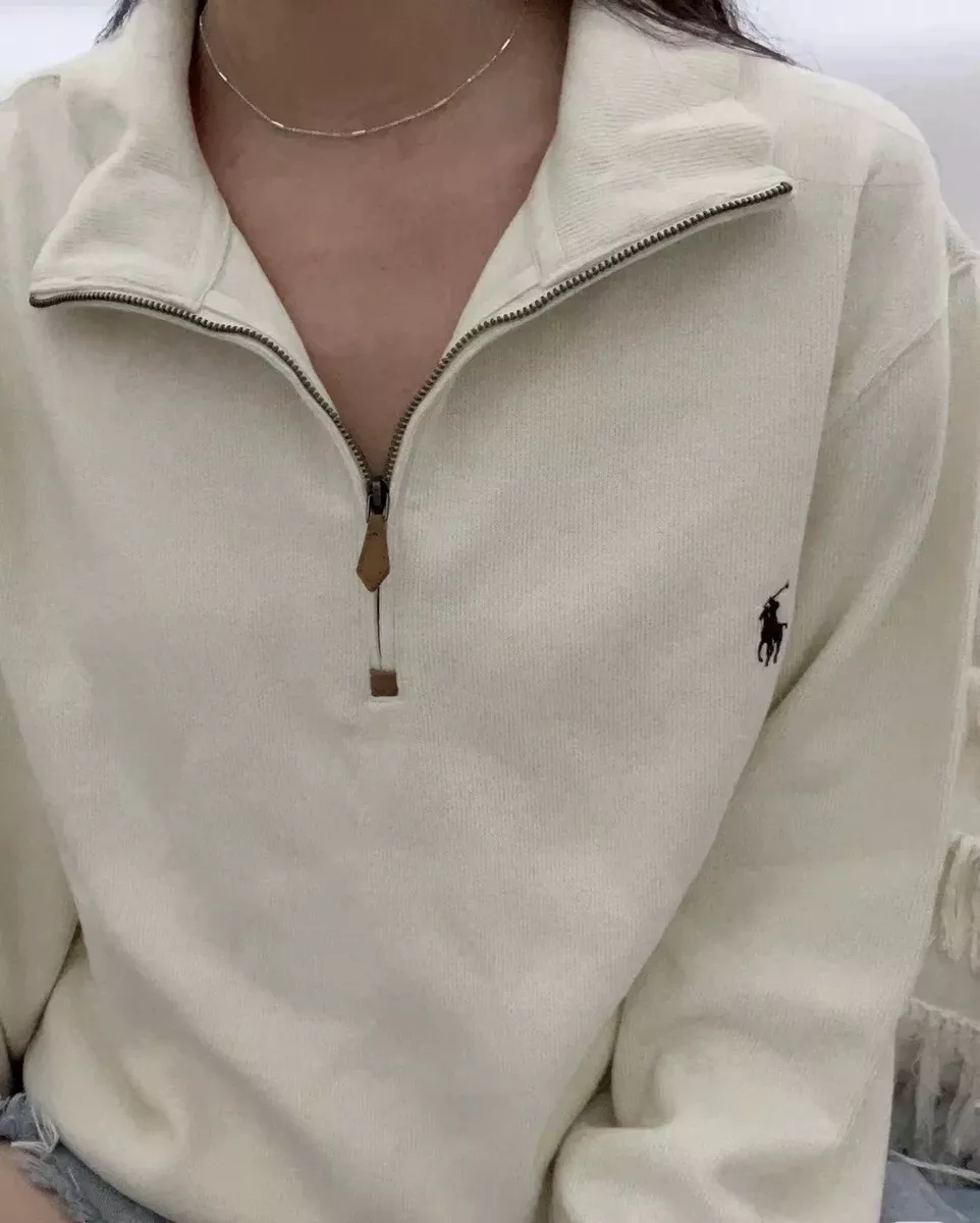 랄프로렌 하프집업 카라 긴소매 상의 상세 이미지 12