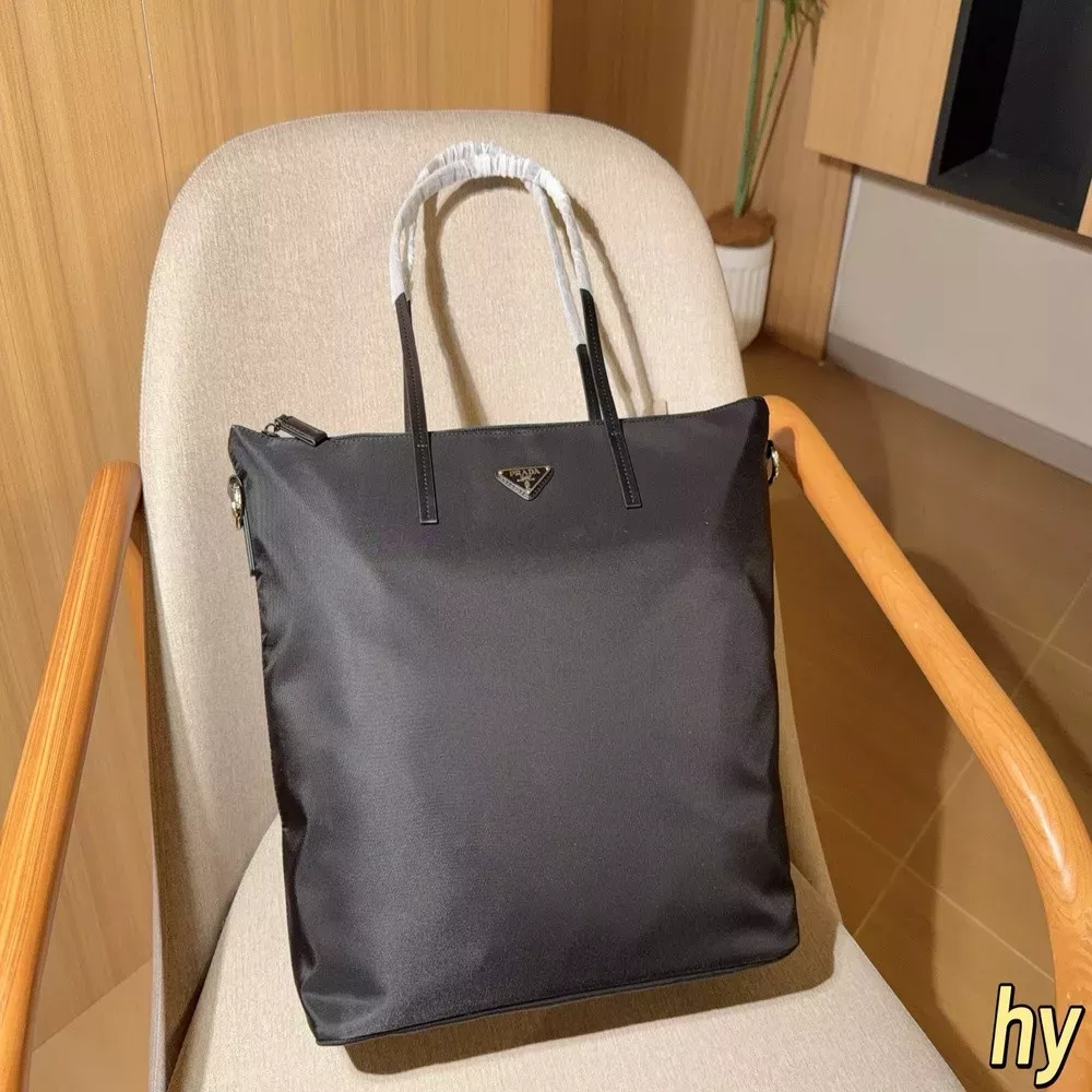 프라다 나일론 방수 원단 대용량 쇼핑백