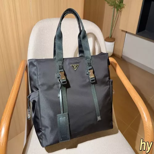 프라다 나일론 토트 쇼핑백