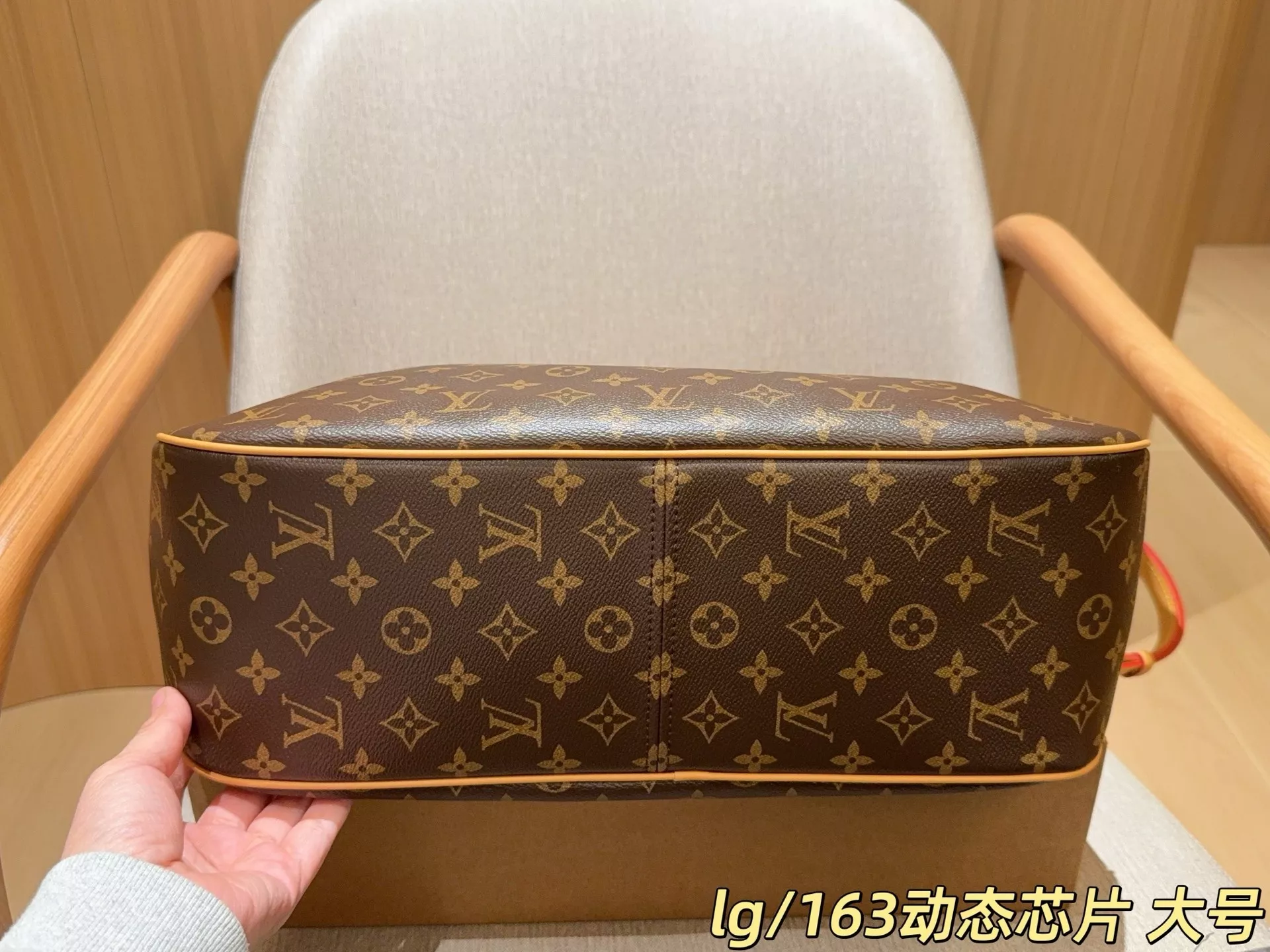 루이비통 빈티지 모노그램 숄더 쇼핑백 상세 이미지 6