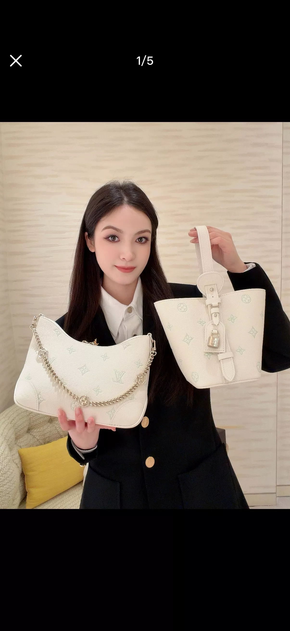 루이비통 아이스크림 한정 부로뉴 숄더백 상세 이미지 17