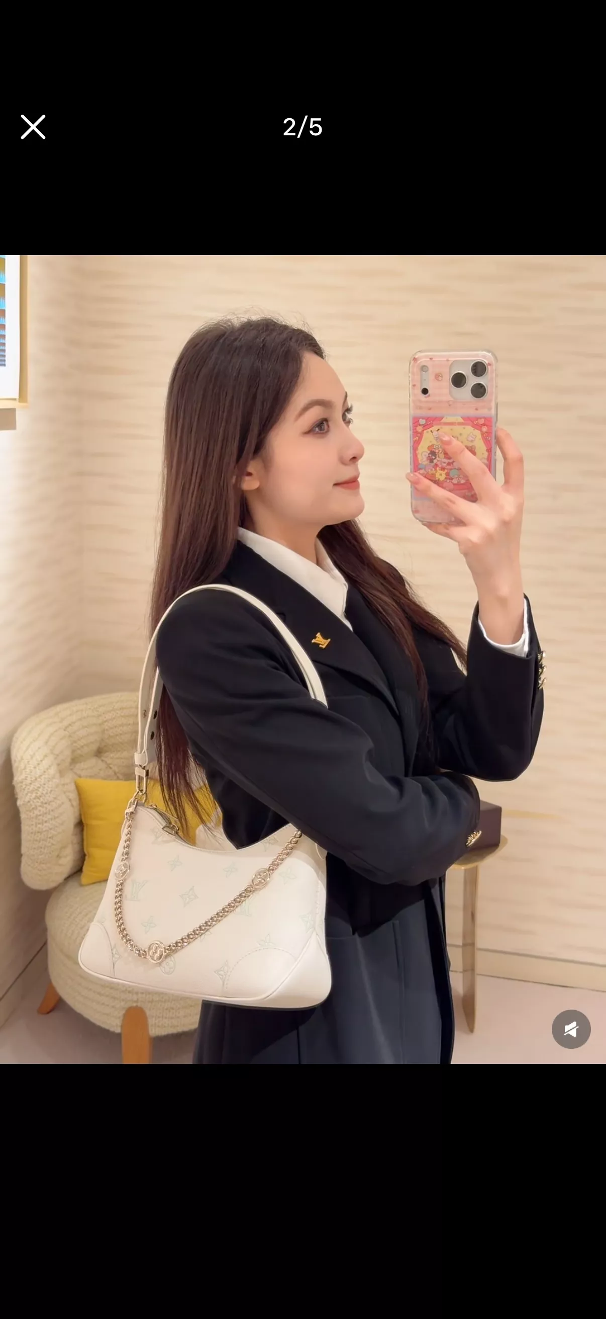 루이비통 아이스크림 한정 부로뉴 숄더백 상세 이미지 16