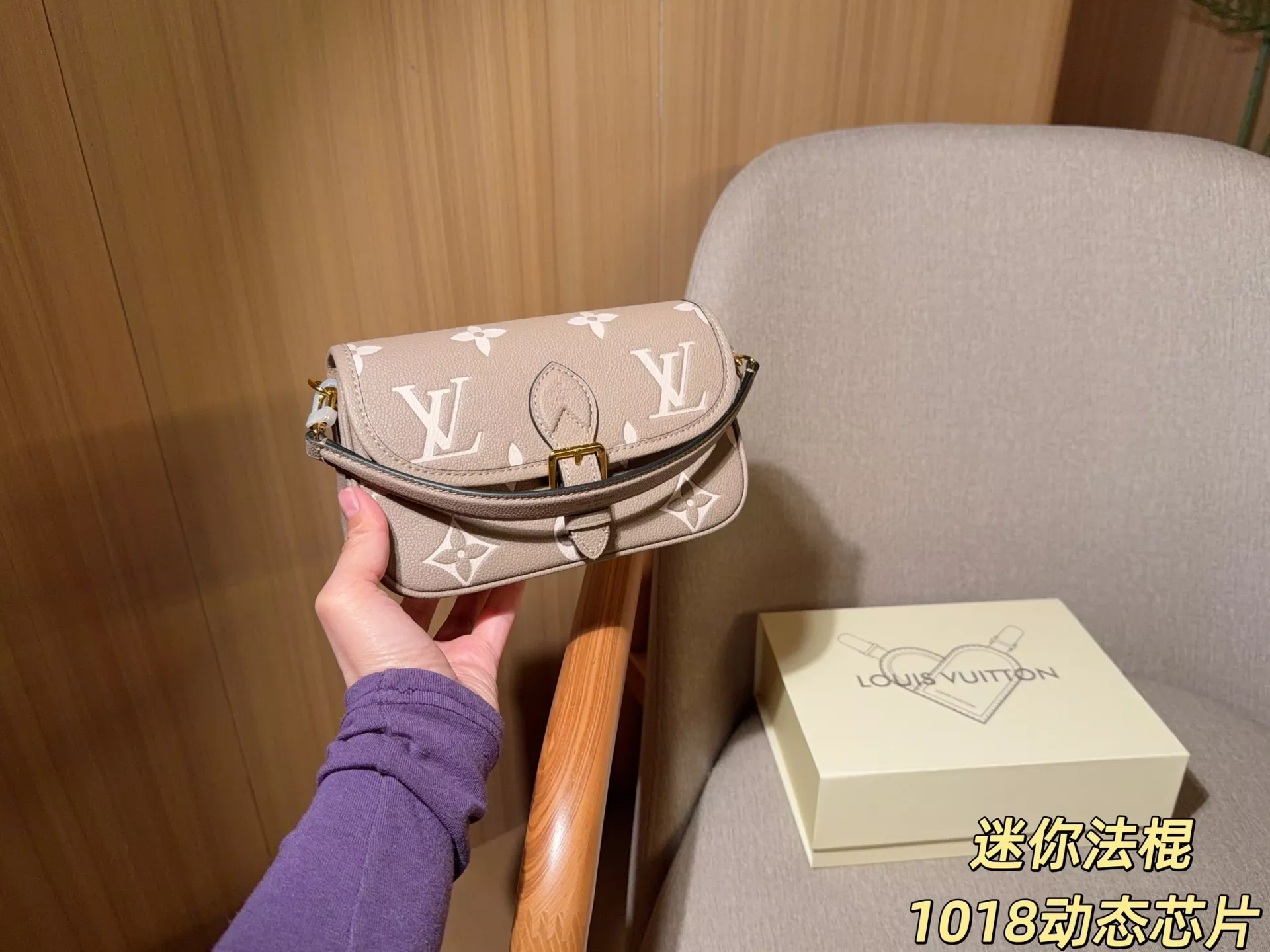 루이비통 미니 다이앤 엠보 미니 숄더백 상세 이미지 12