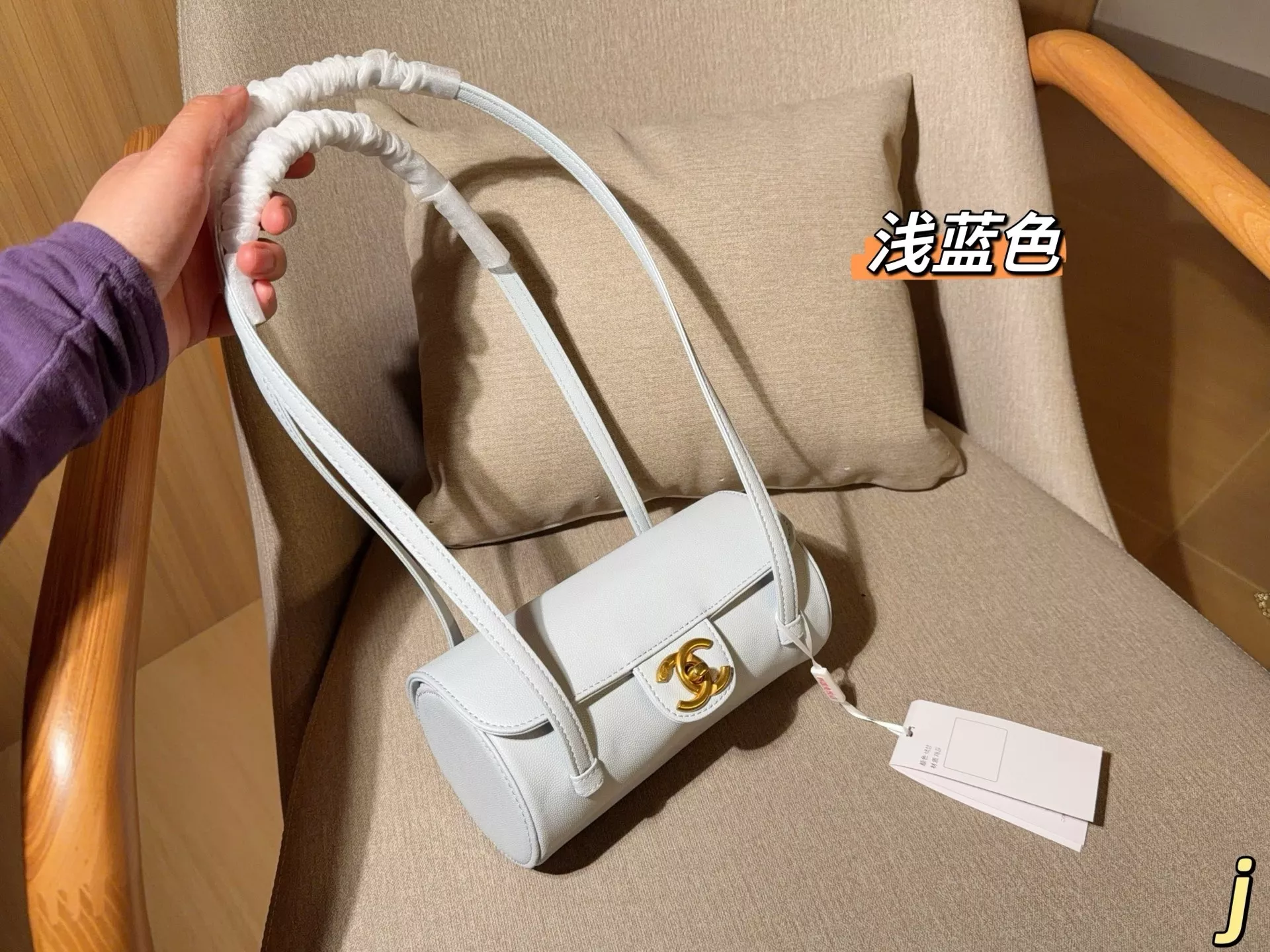 샤넬 프레피코코 원통 언더암백 상세 이미지 20