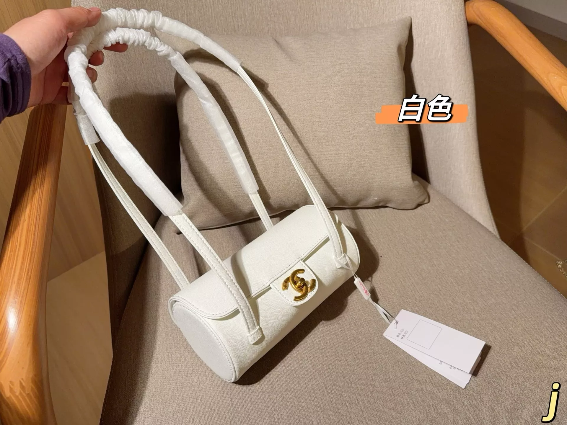 샤넬 프레피코코 원통 언더암백 상세 이미지 11