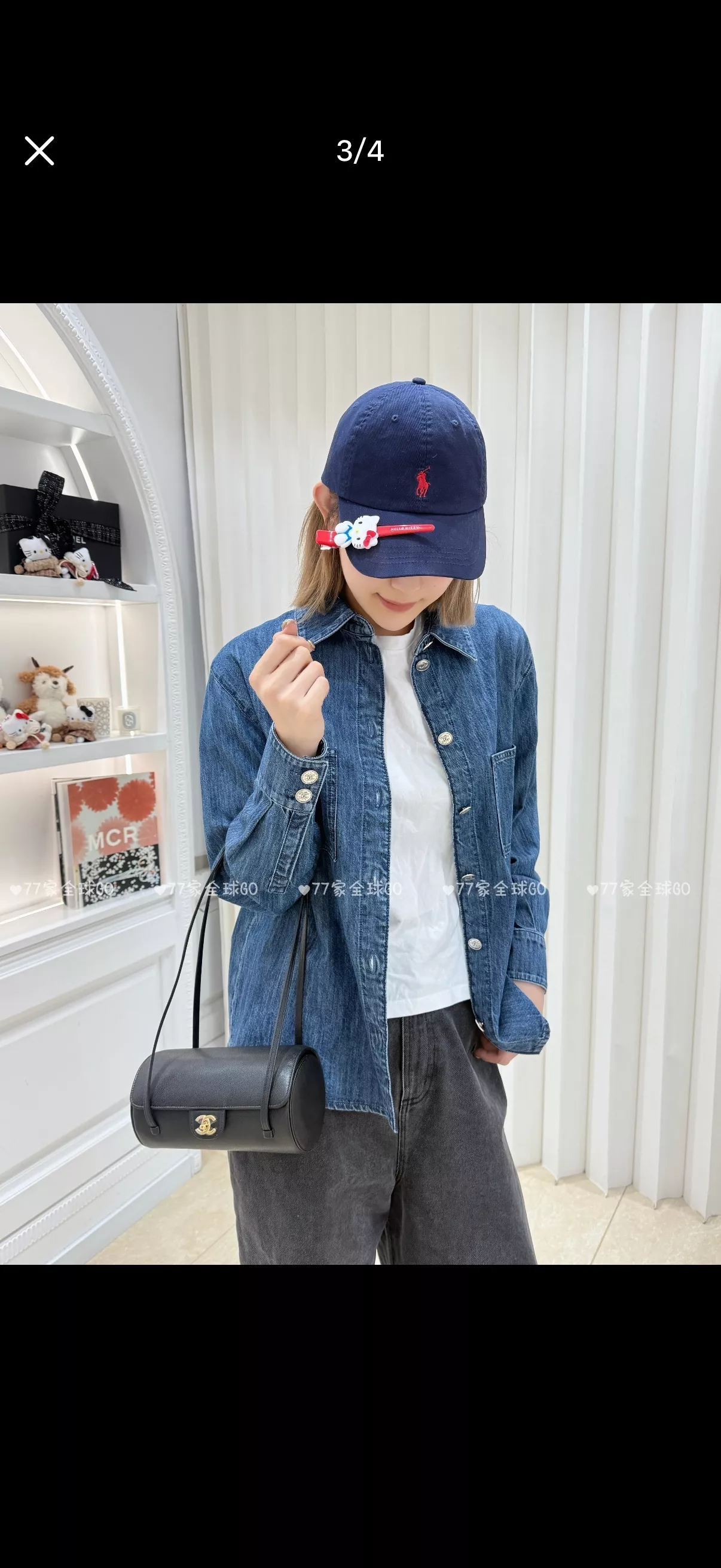 샤넬 프레피코코 원통 언더암백 상세 이미지 31