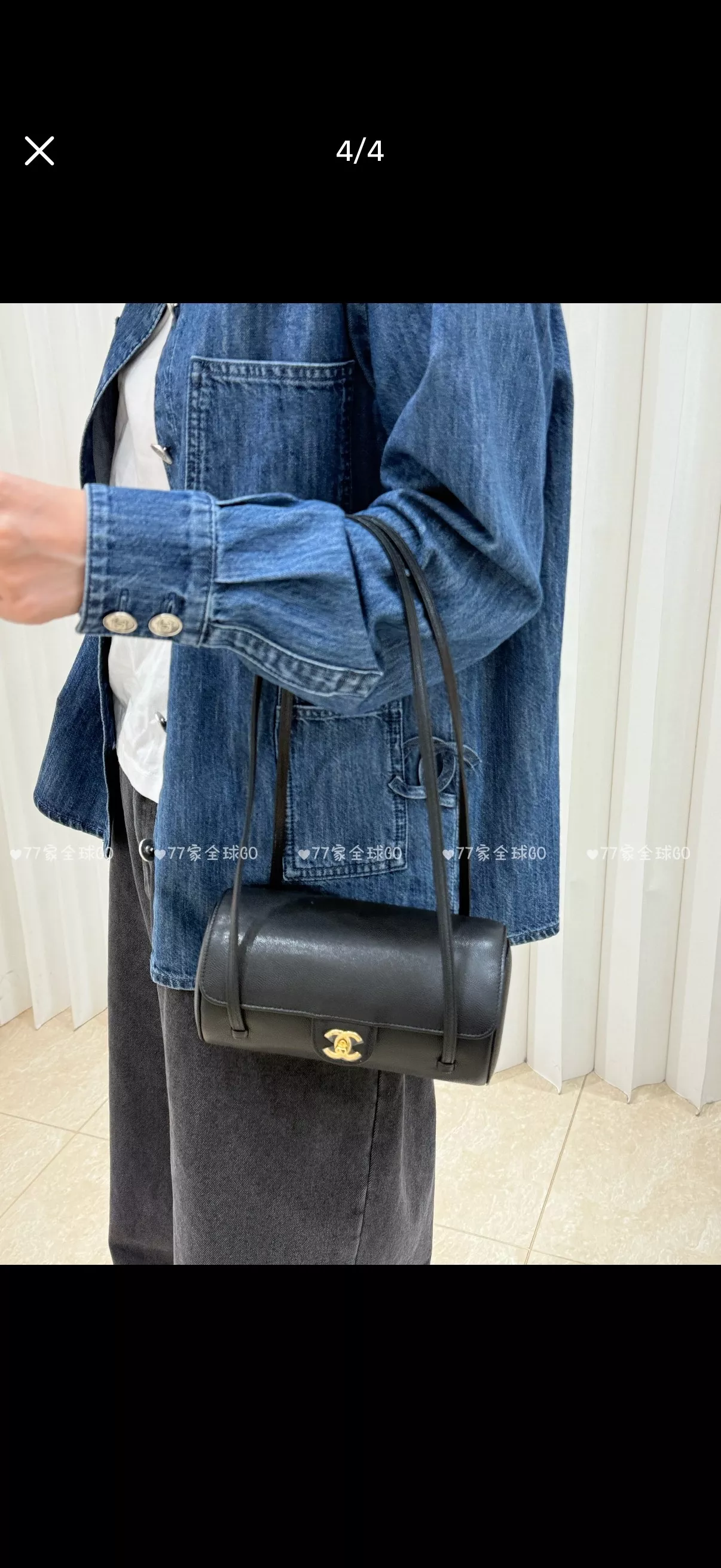 샤넬 프레피코코 원통 언더암백 상세 이미지 30