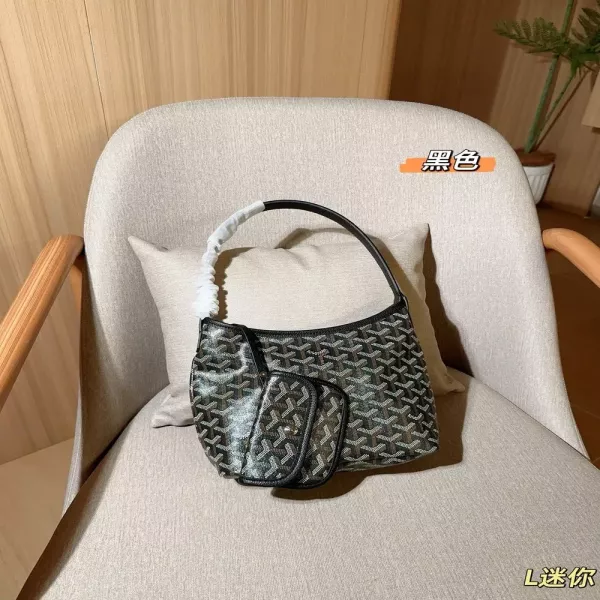 고야드 미니 호보 숄더 토트백