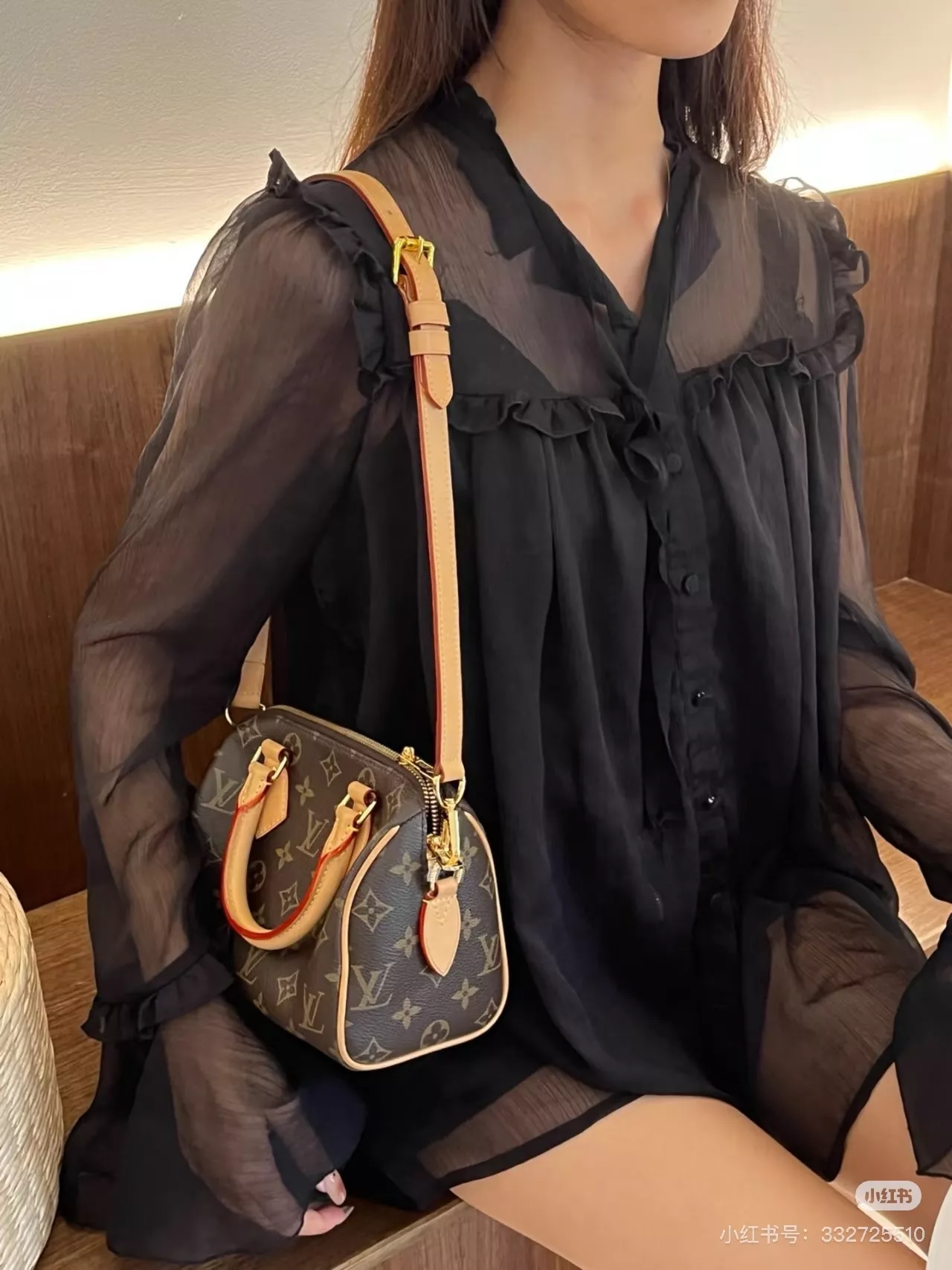 루이비통 스피디 20 모노그램 핸드백 상세 이미지 11