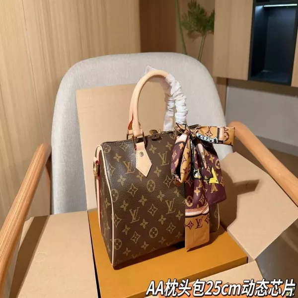 루이비통 클래식 스피디 25 토트 스타일 백