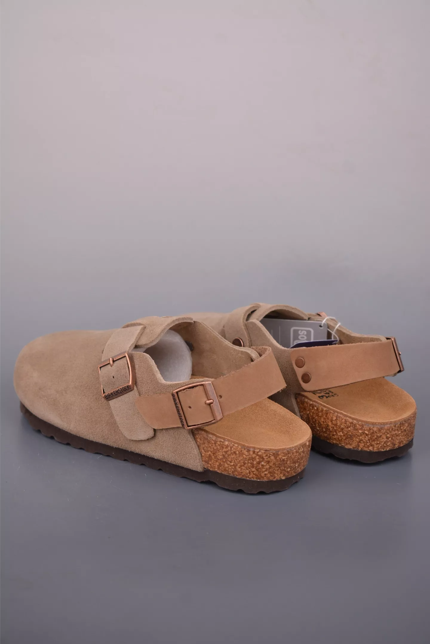 버켄스탁 스웨이드 퍼 안감 클로그 슬리퍼 상세 이미지 2
