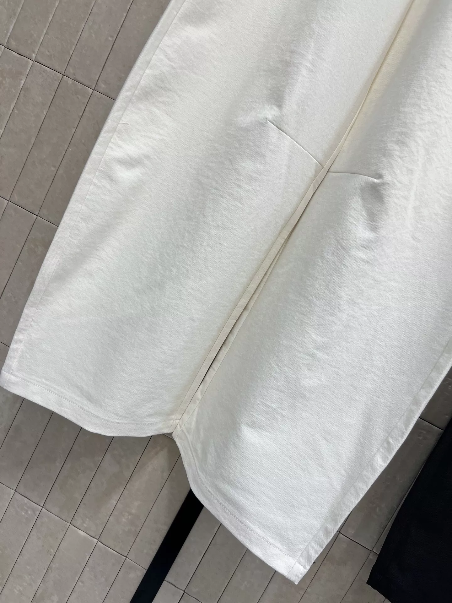 샤넬 여성 하이웨이스트 와이드 팬츠 상세 이미지 5