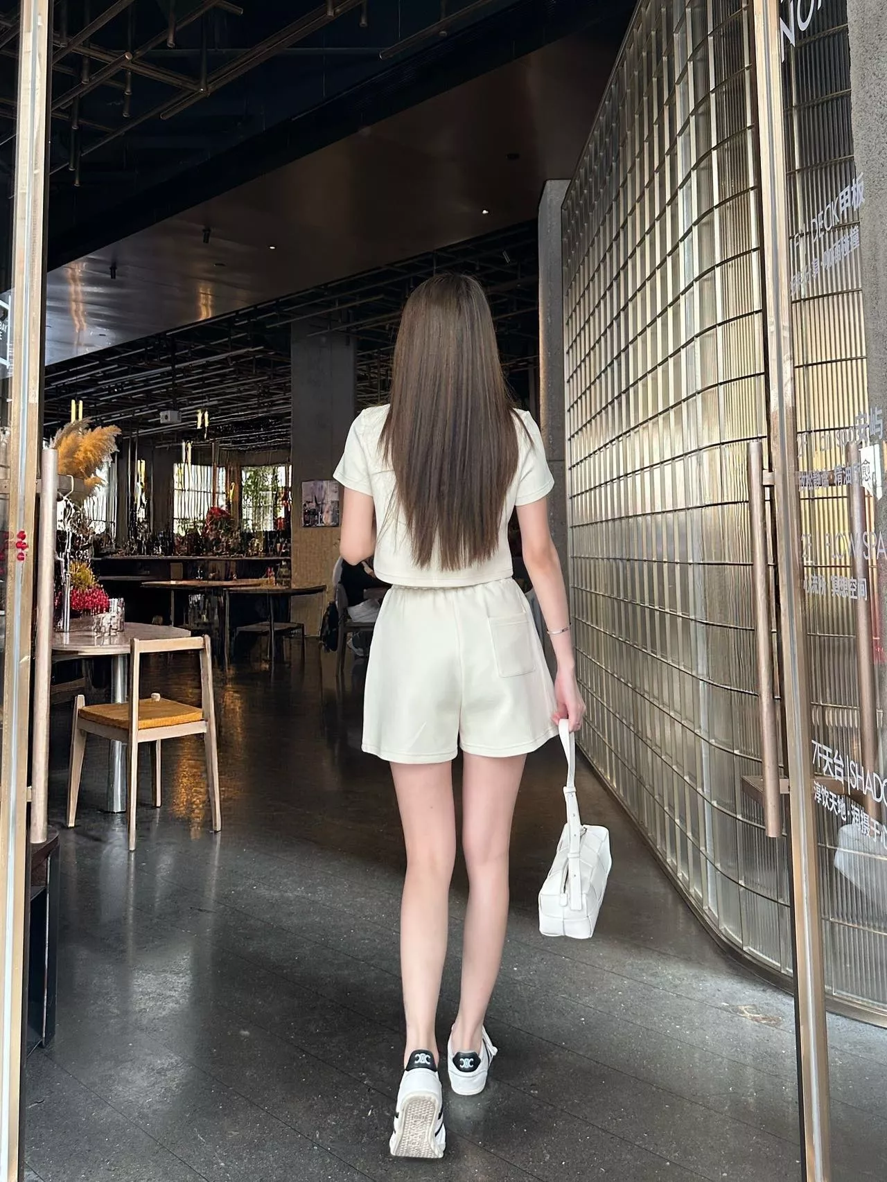 셀린느 로고 프린트 반소매 세트 상세 이미지 25